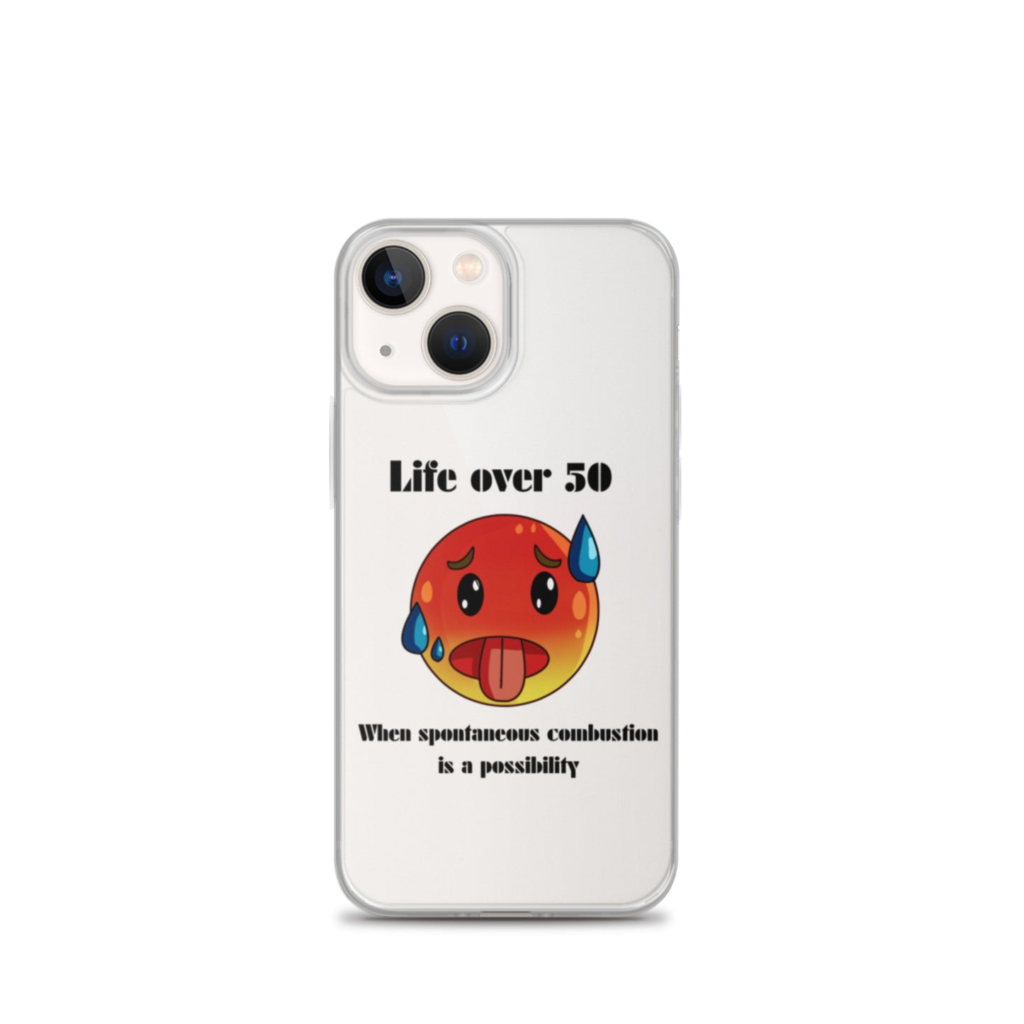 Life Over 50 | Clear Case for iPhone®   - #tag1# - #tag2# - 