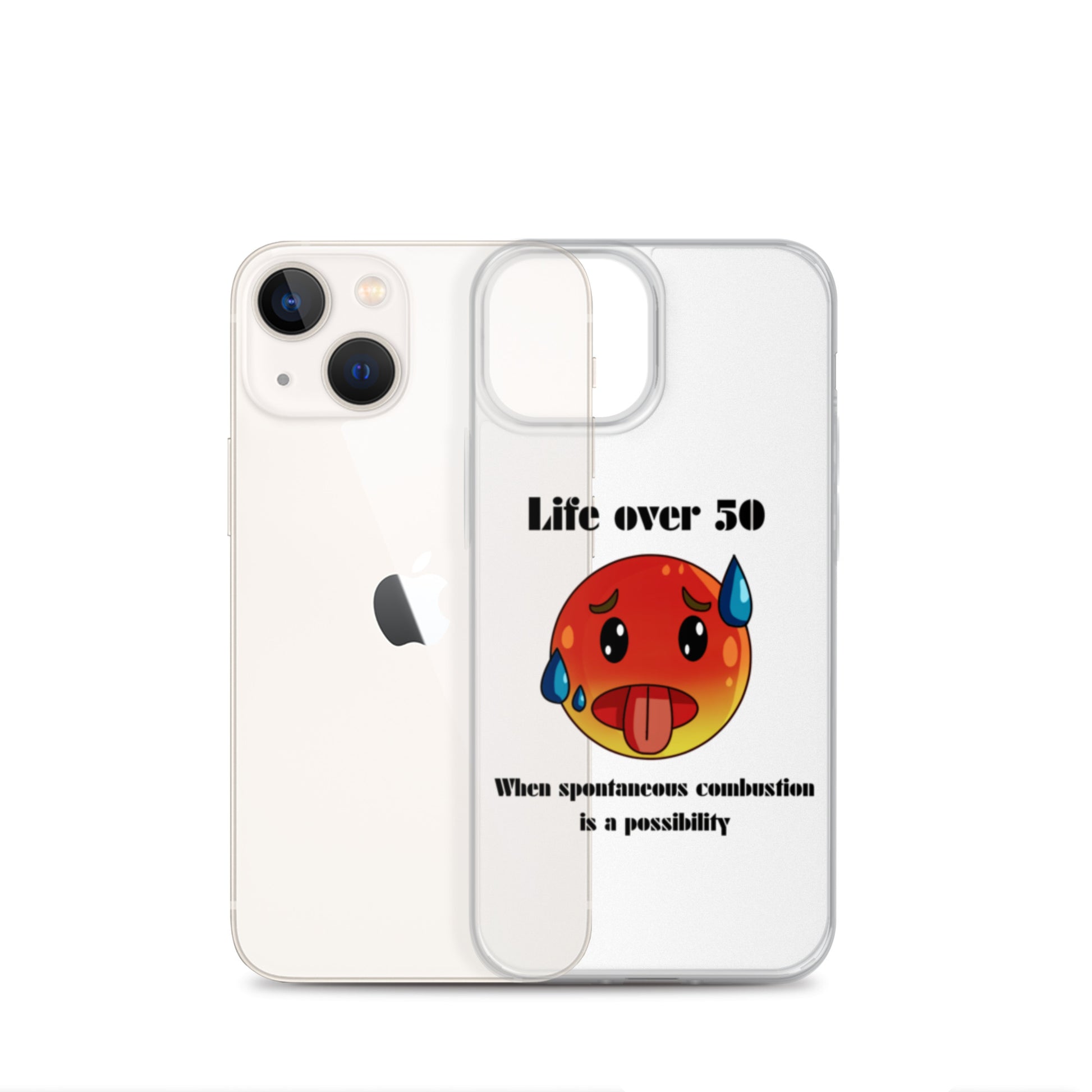 Life Over 50 | Clear Case for iPhone®   - #tag1# - #tag2# - 