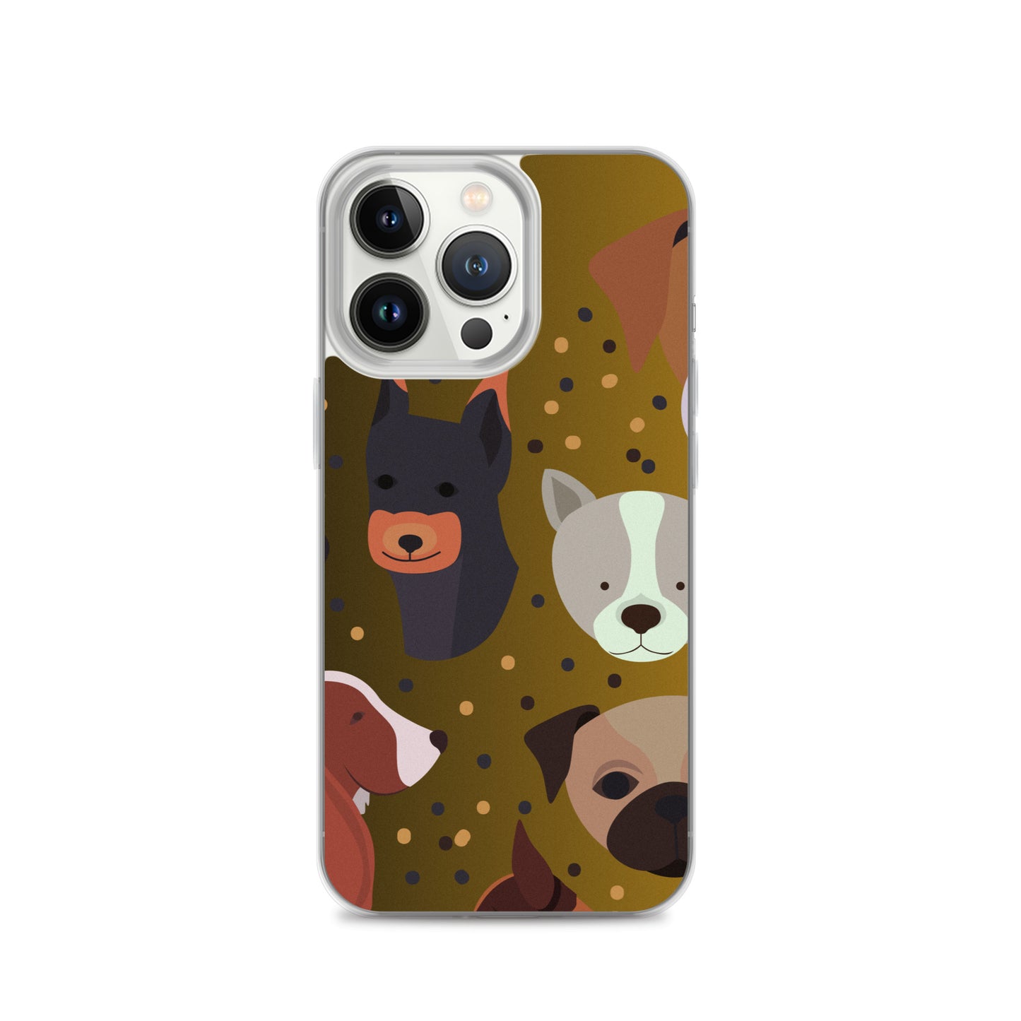 Dog Lover Clear Case for iPhone®   - #tag1# - #tag2# - 