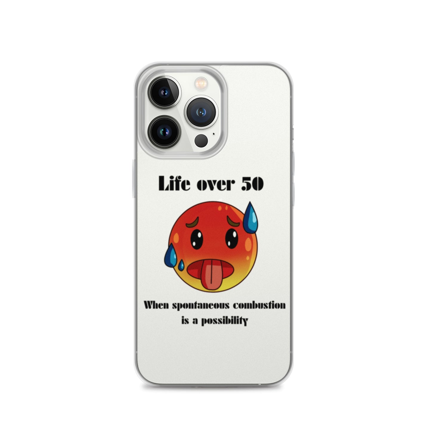 Life Over 50 | Clear Case for iPhone®   - #tag1# - #tag2# - 