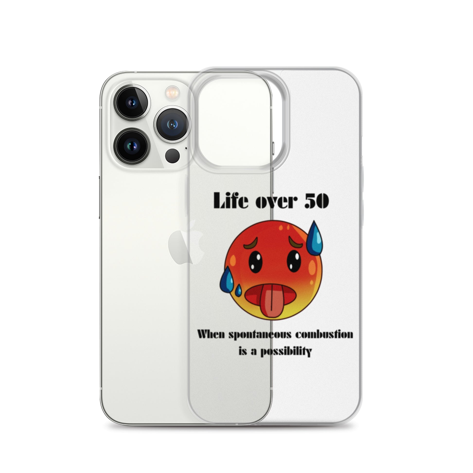 Life Over 50 | Clear Case for iPhone®   - #tag1# - #tag2# - 