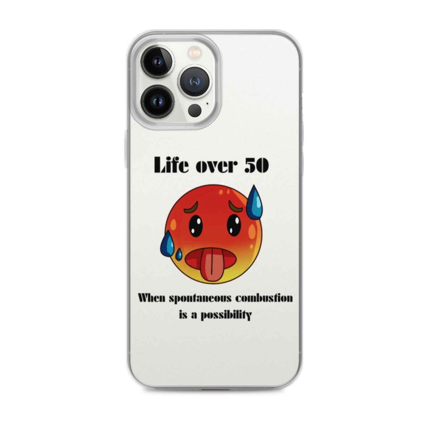 Life Over 50 | Clear Case for iPhone®   - #tag1# - #tag2# - 