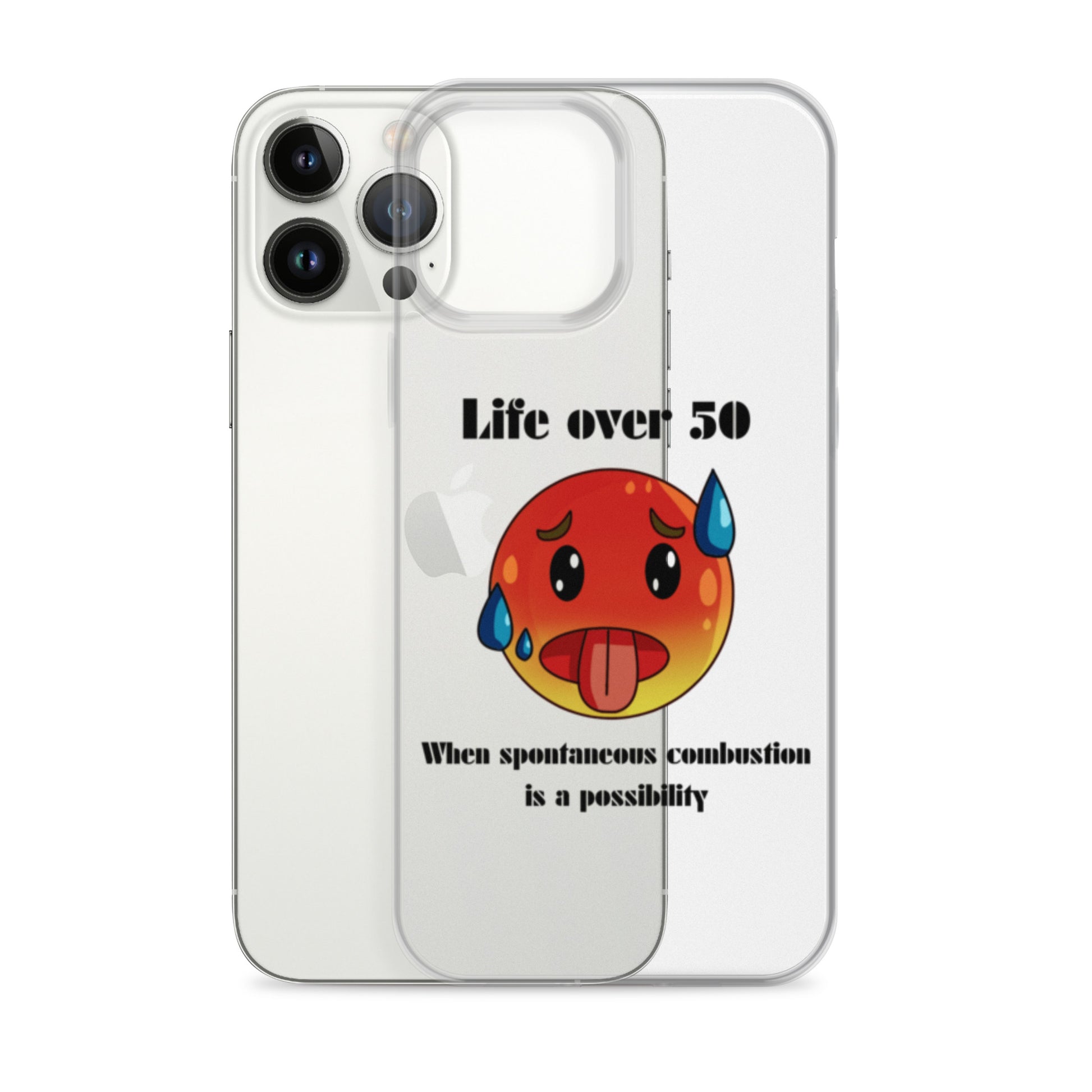 Life Over 50 | Clear Case for iPhone®   - #tag1# - #tag2# - 