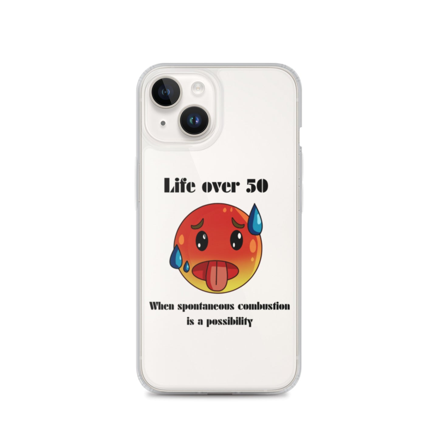 Life Over 50 | Clear Case for iPhone®   - #tag1# - #tag2# - 