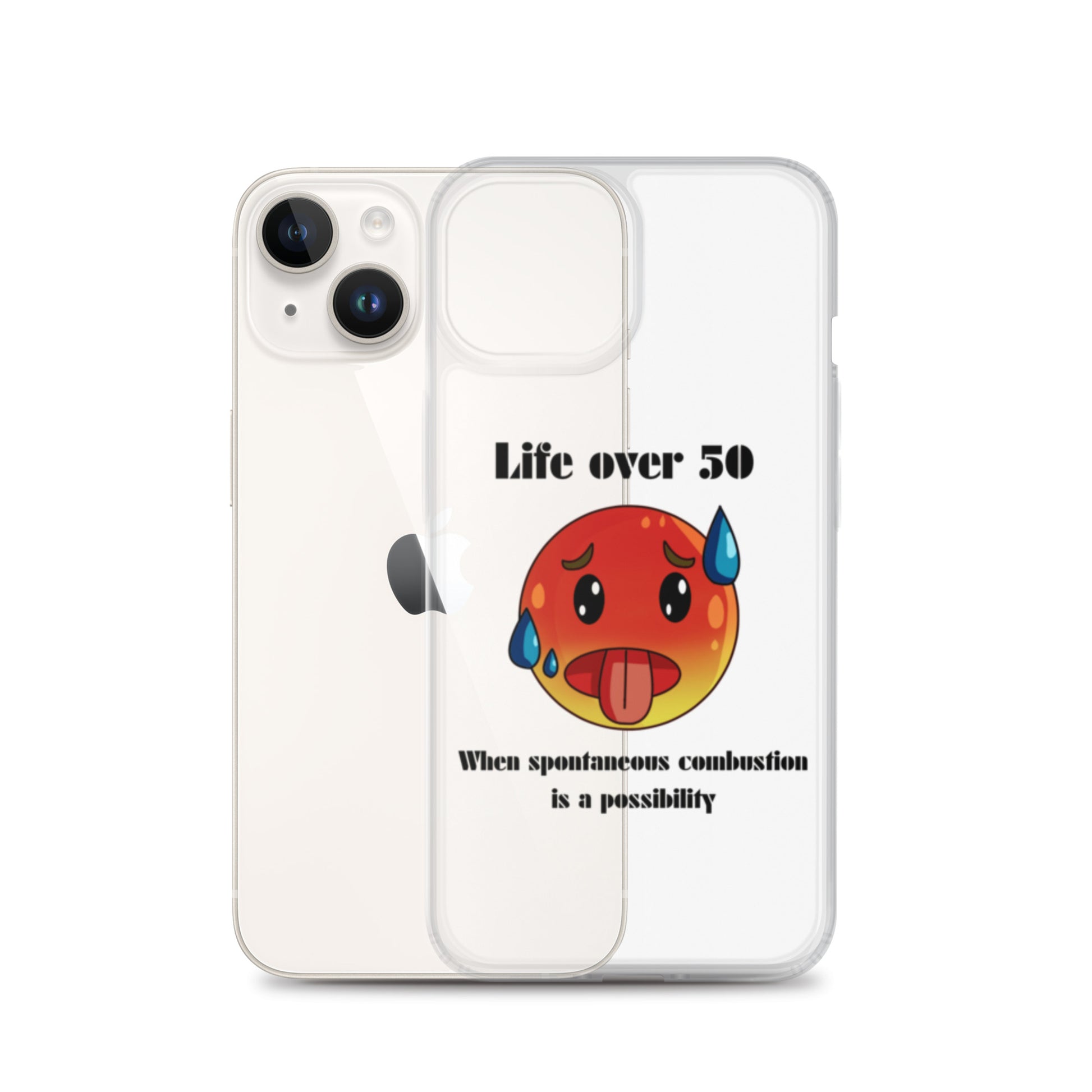 Life Over 50 | Clear Case for iPhone®   - #tag1# - #tag2# - 