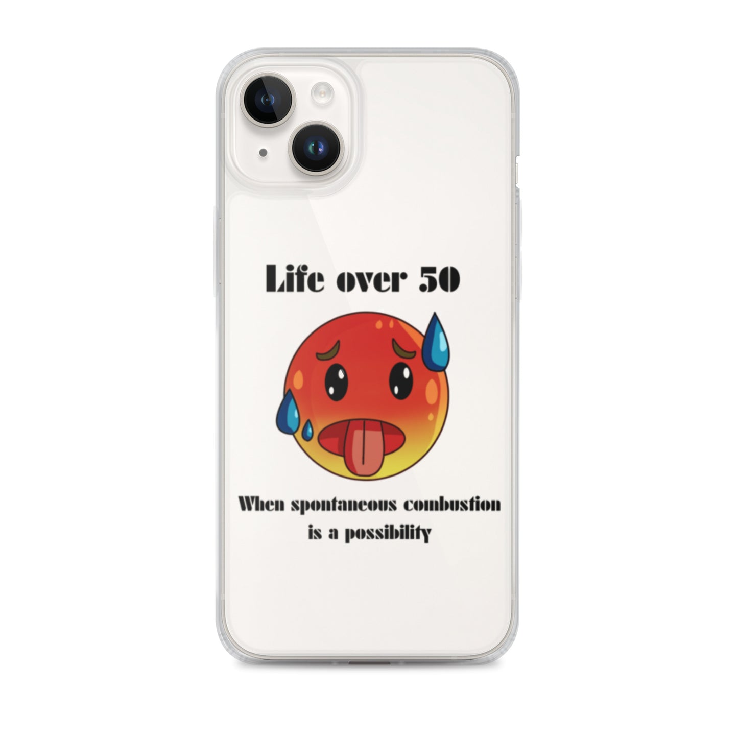 Life Over 50 | Clear Case for iPhone®   - #tag1# - #tag2# - 
