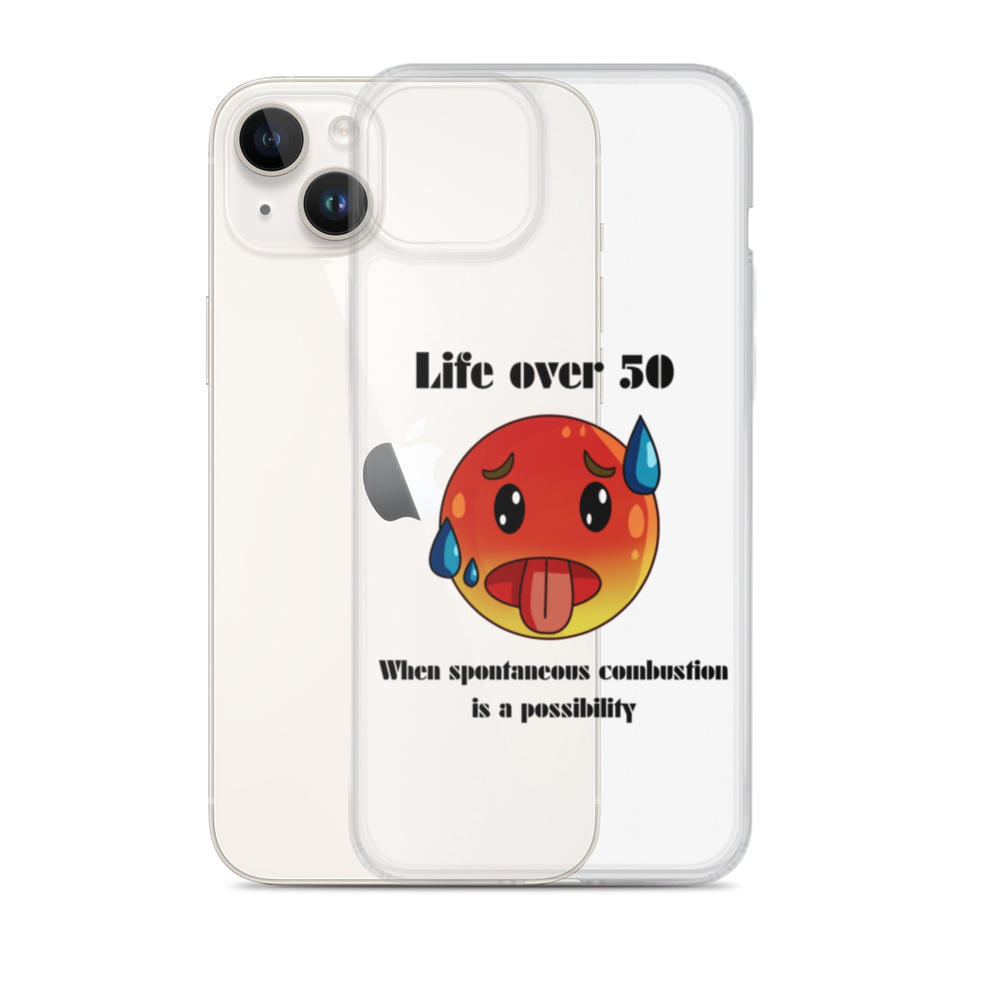 Life Over 50 | Clear Case for iPhone®   - #tag1# - #tag2# - 