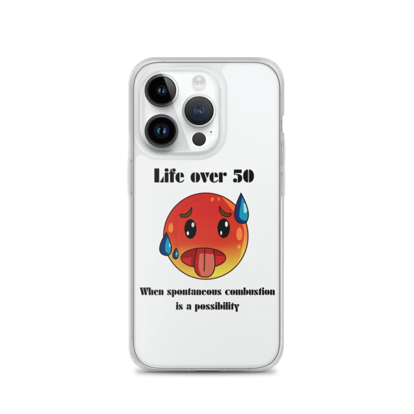 Life Over 50 | Clear Case for iPhone®   - #tag1# - #tag2# - 