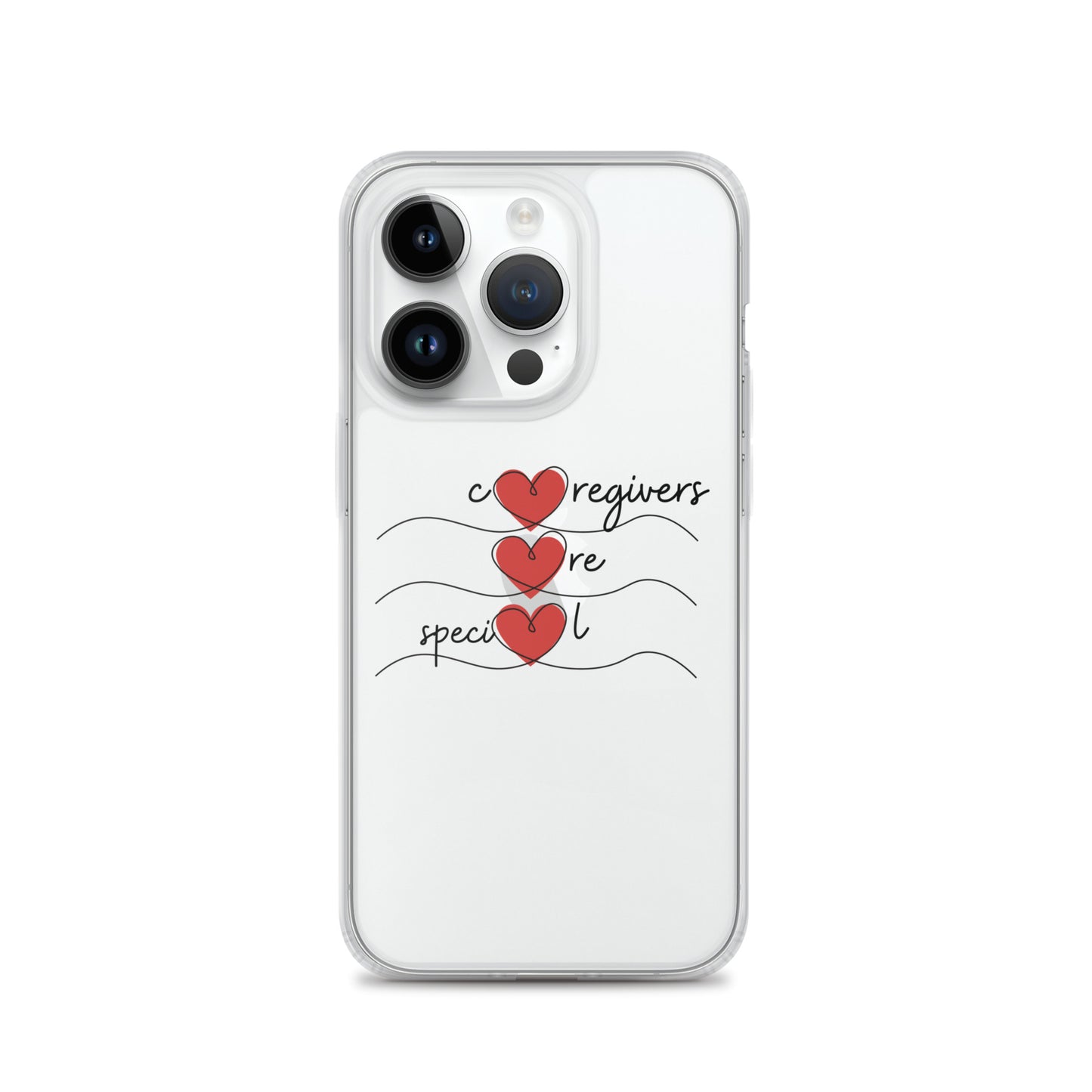 Caregivers Are Special | Clear Case for iPhone®   - #tag1# - #tag2# - 
