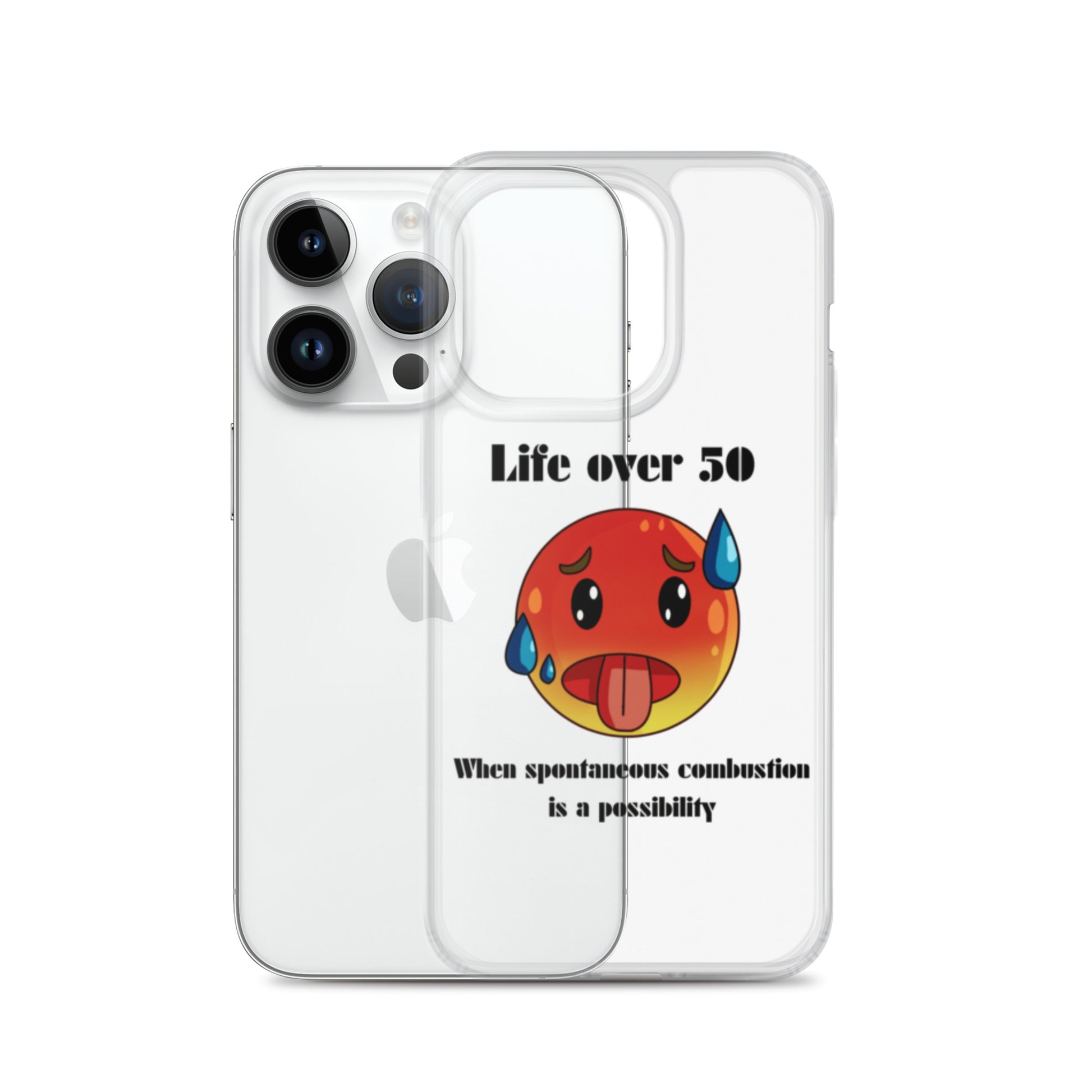 Life Over 50 | Clear Case for iPhone®   - #tag1# - #tag2# - 