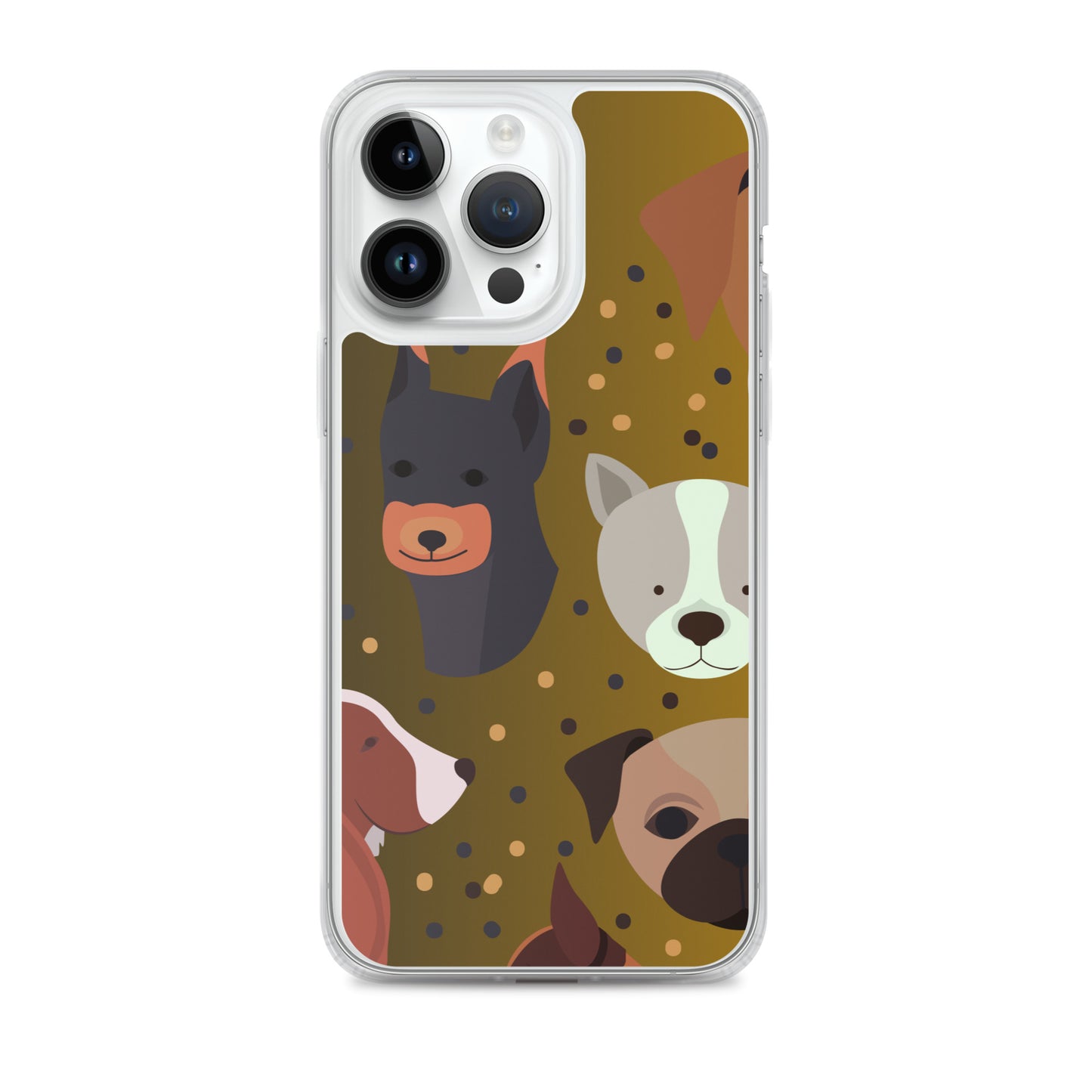 Dog Lover Clear Case for iPhone®   - #tag1# - #tag2# - 