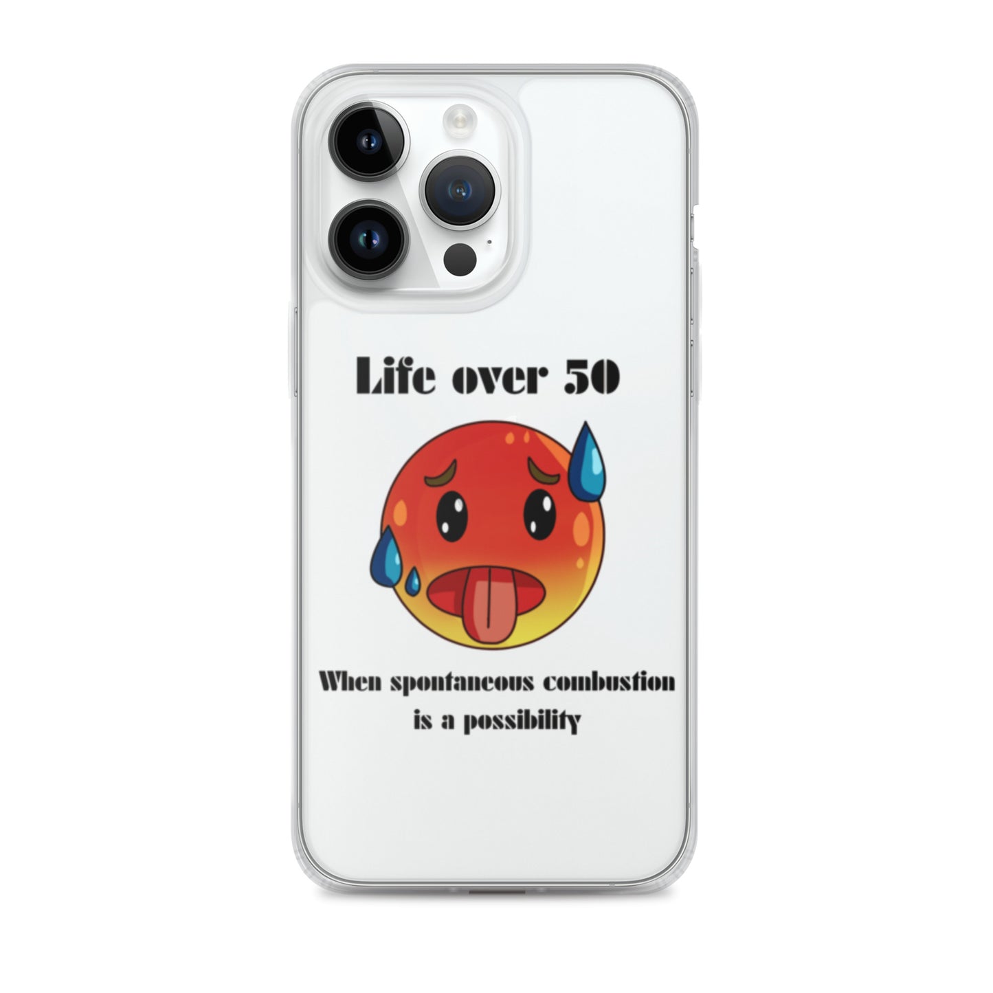 Life Over 50 | Clear Case for iPhone®   - #tag1# - #tag2# - 