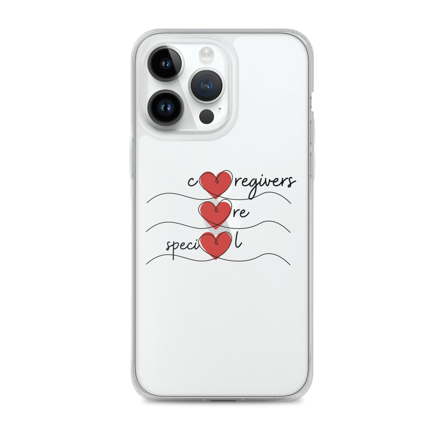 Caregivers Are Special | Clear Case for iPhone®   - #tag1# - #tag2# - 