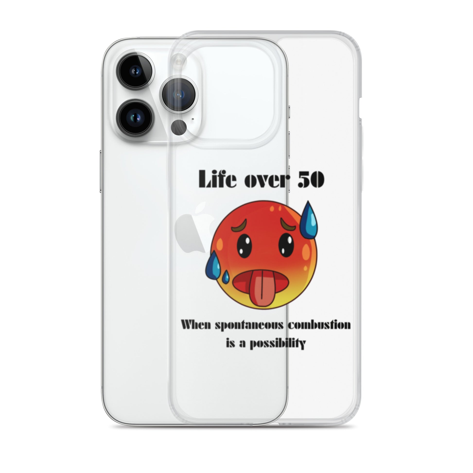Life Over 50 | Clear Case for iPhone®   - #tag1# - #tag2# - 