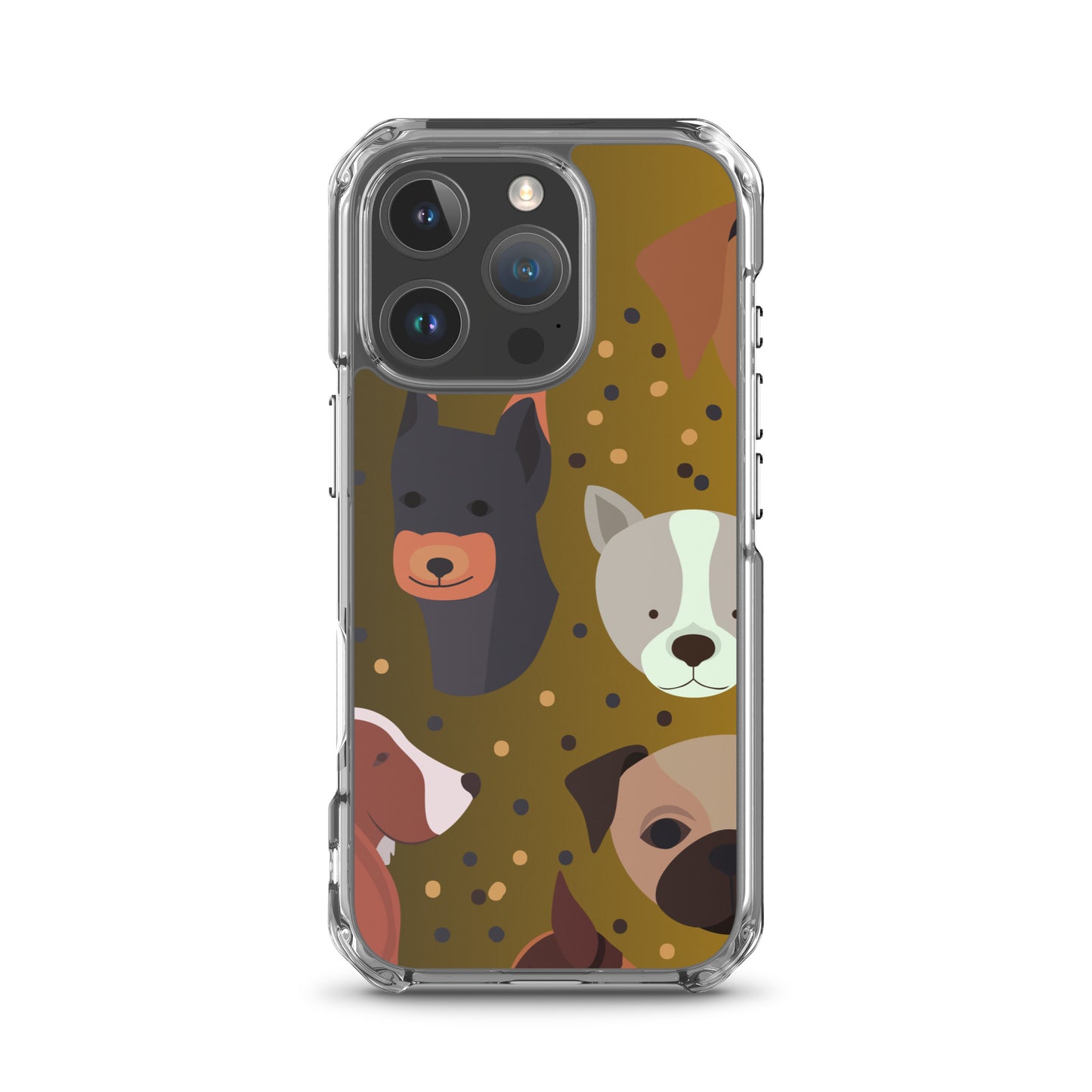 Dog Lover Clear Case for iPhone®   - #tag1# - #tag2# - 