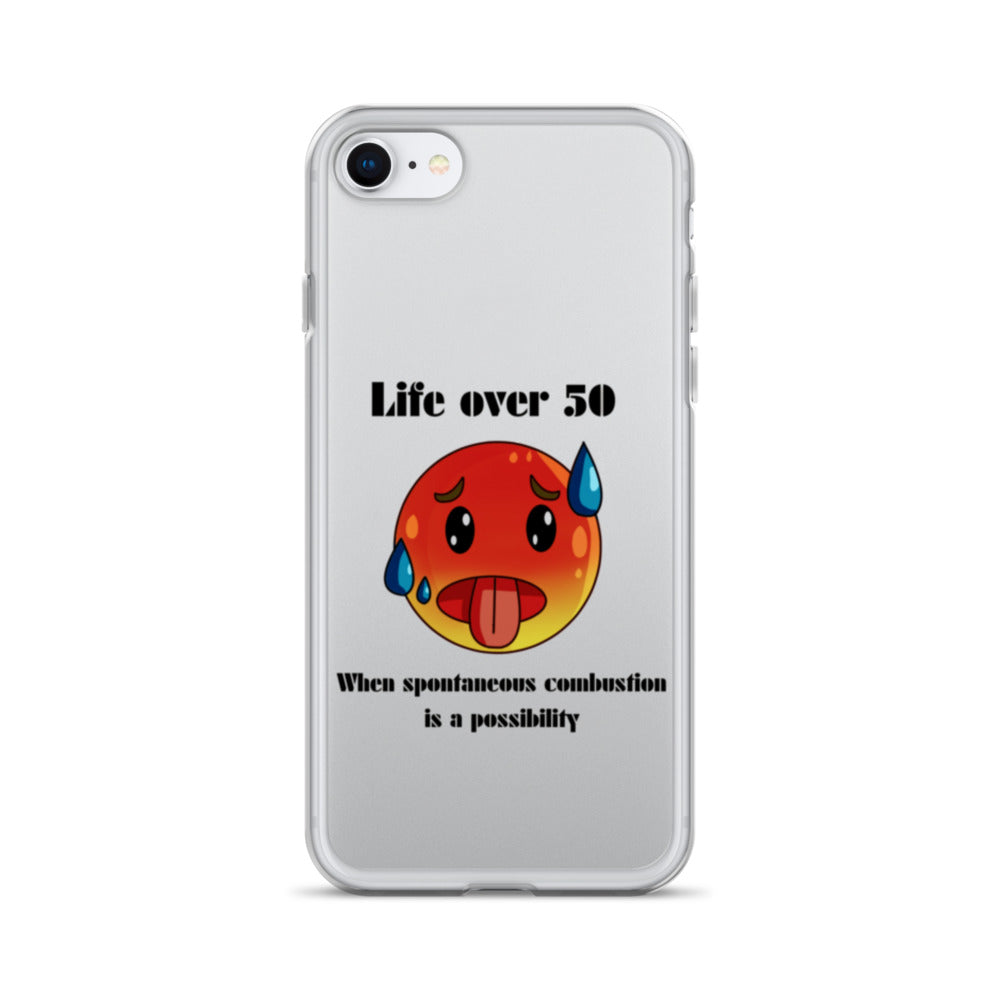 Life Over 50 | Clear Case for iPhone®   - #tag1# - #tag2# - 