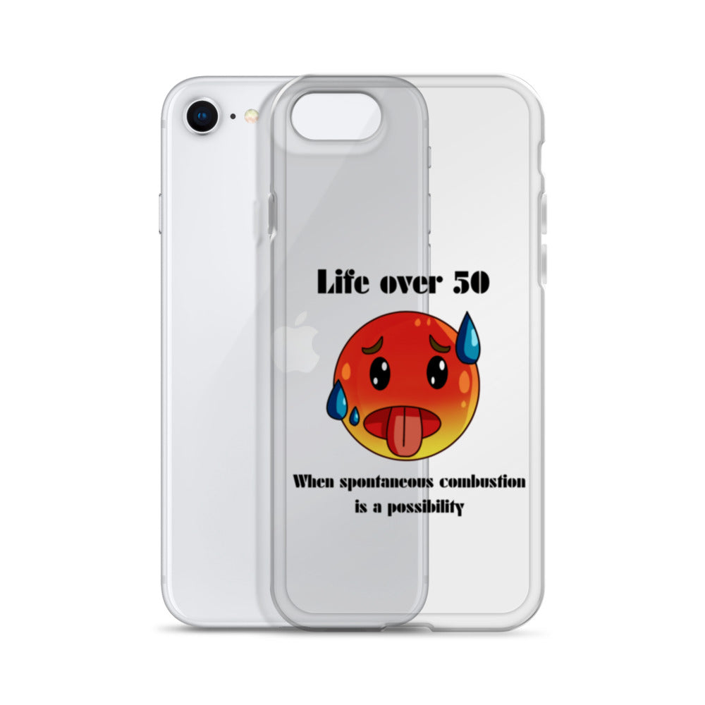 Life Over 50 | Clear Case for iPhone®   - #tag1# - #tag2# - 