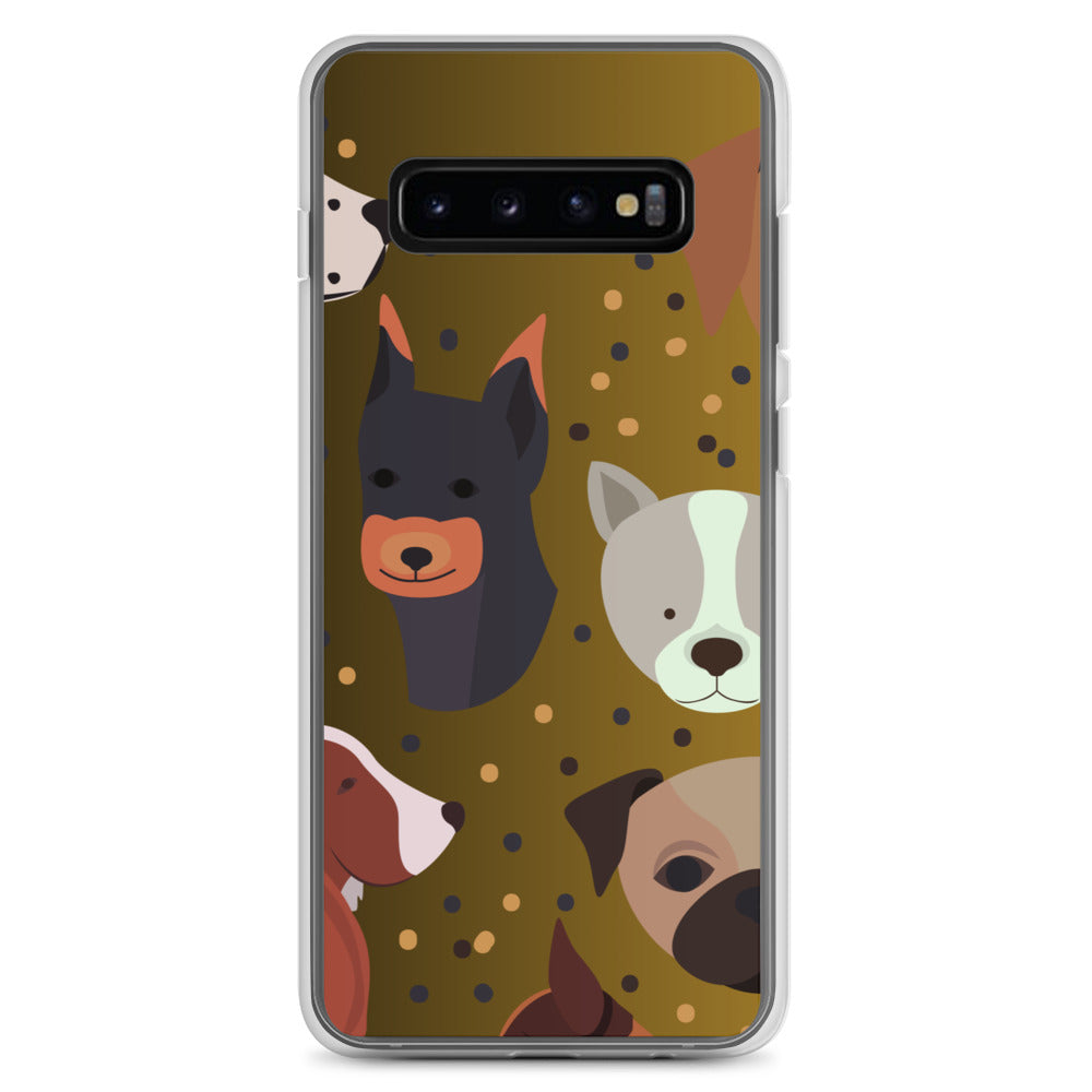 Dog Lover Clear Case for Samsung®   - #tag1# - #tag2# - 