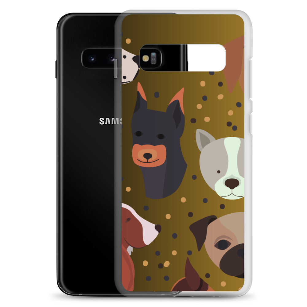 Dog Lover Clear Case for Samsung®   - #tag1# - #tag2# - 
