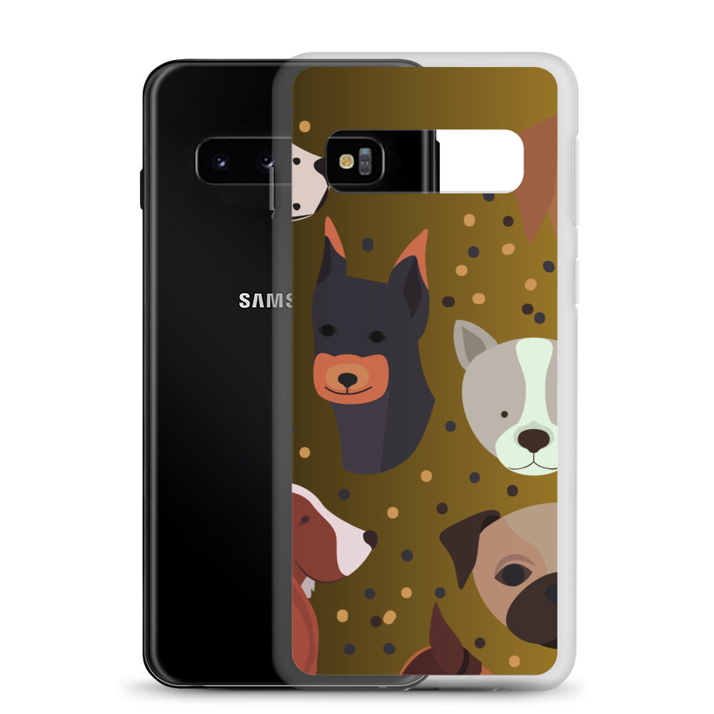 Dog Lover Clear Case for Samsung®   - #tag1# - #tag2# - 