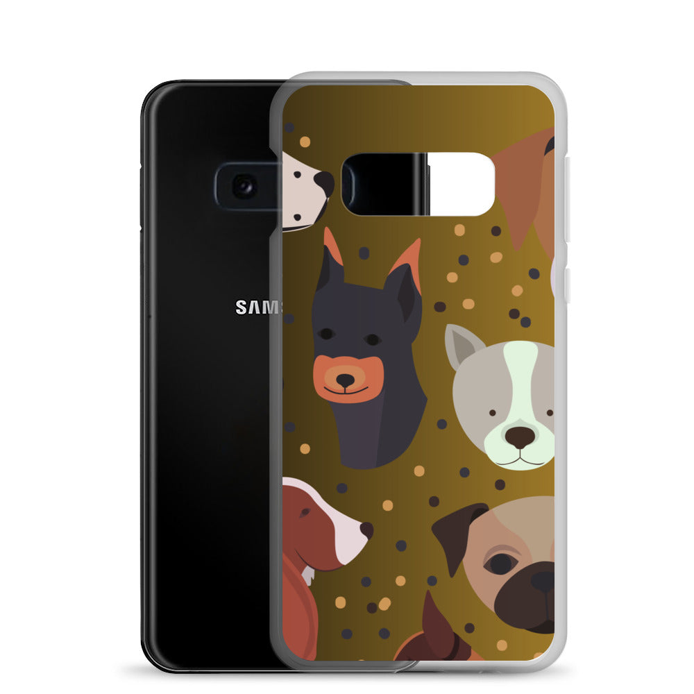Dog Lover Clear Case for Samsung®   - #tag1# - #tag2# - 