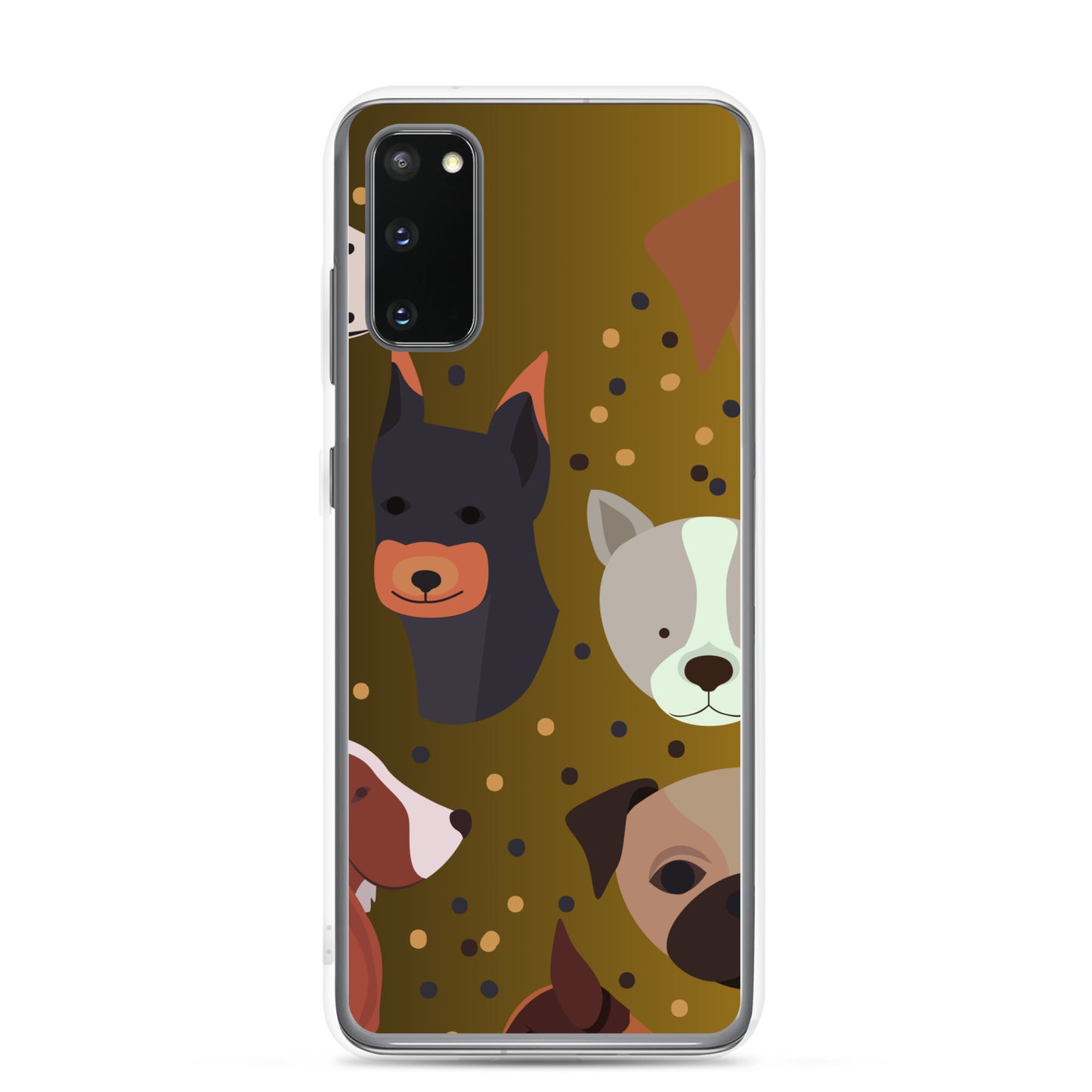 Dog Lover Clear Case for Samsung®   - #tag1# - #tag2# - 