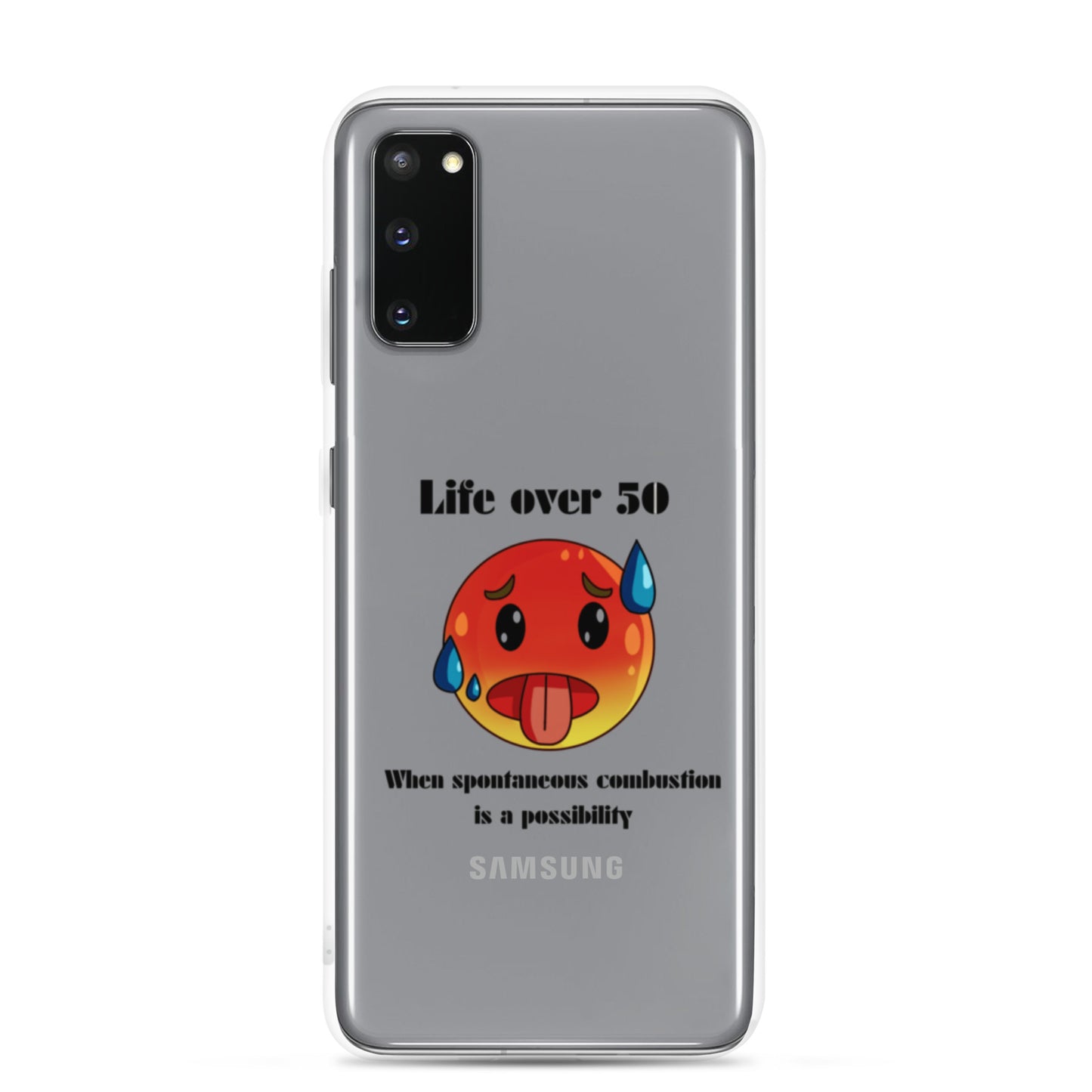Life Over 50 | Clear Case for Samsung®   - #tag1# - #tag2# - 