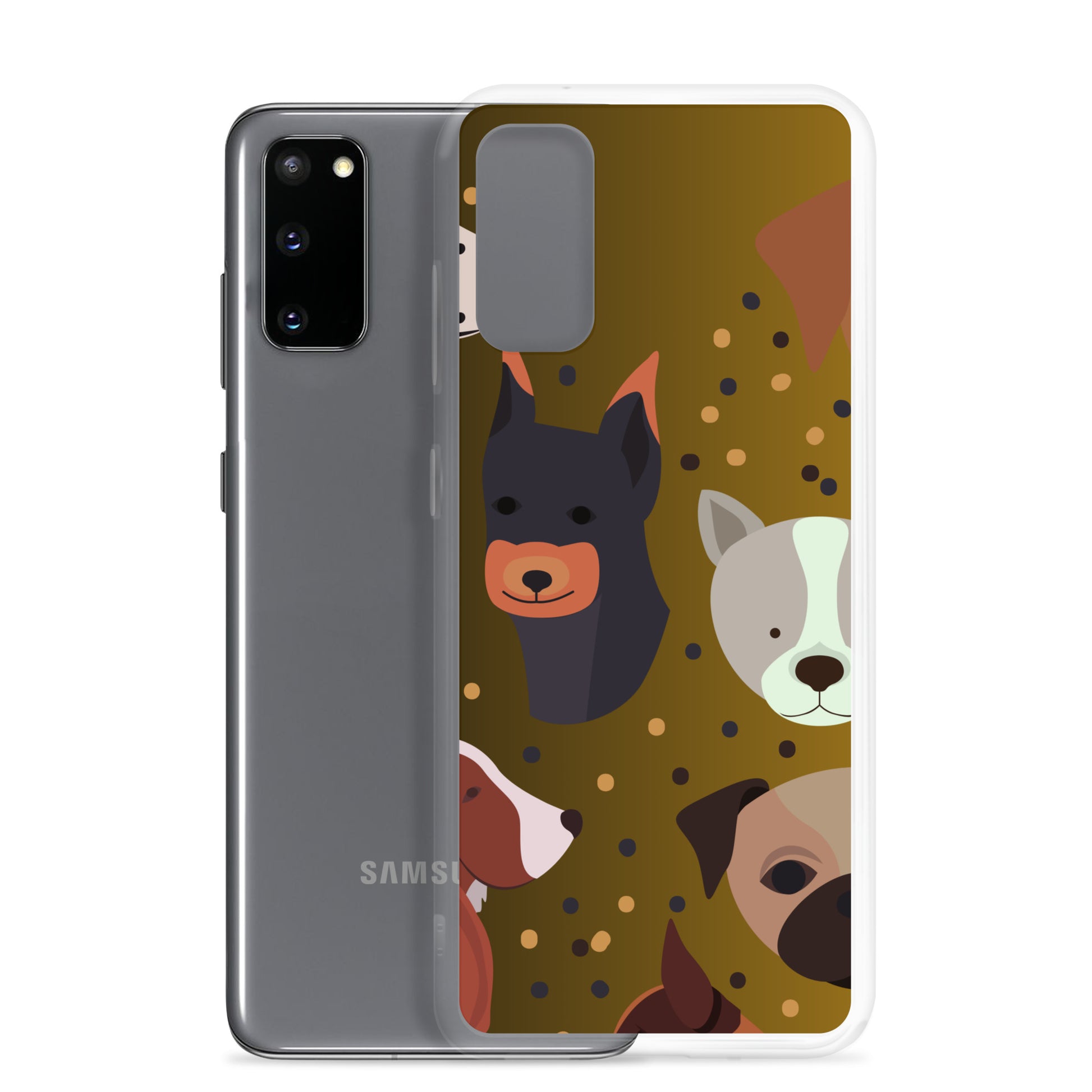 Dog Lover Clear Case for Samsung®   - #tag1# - #tag2# - 