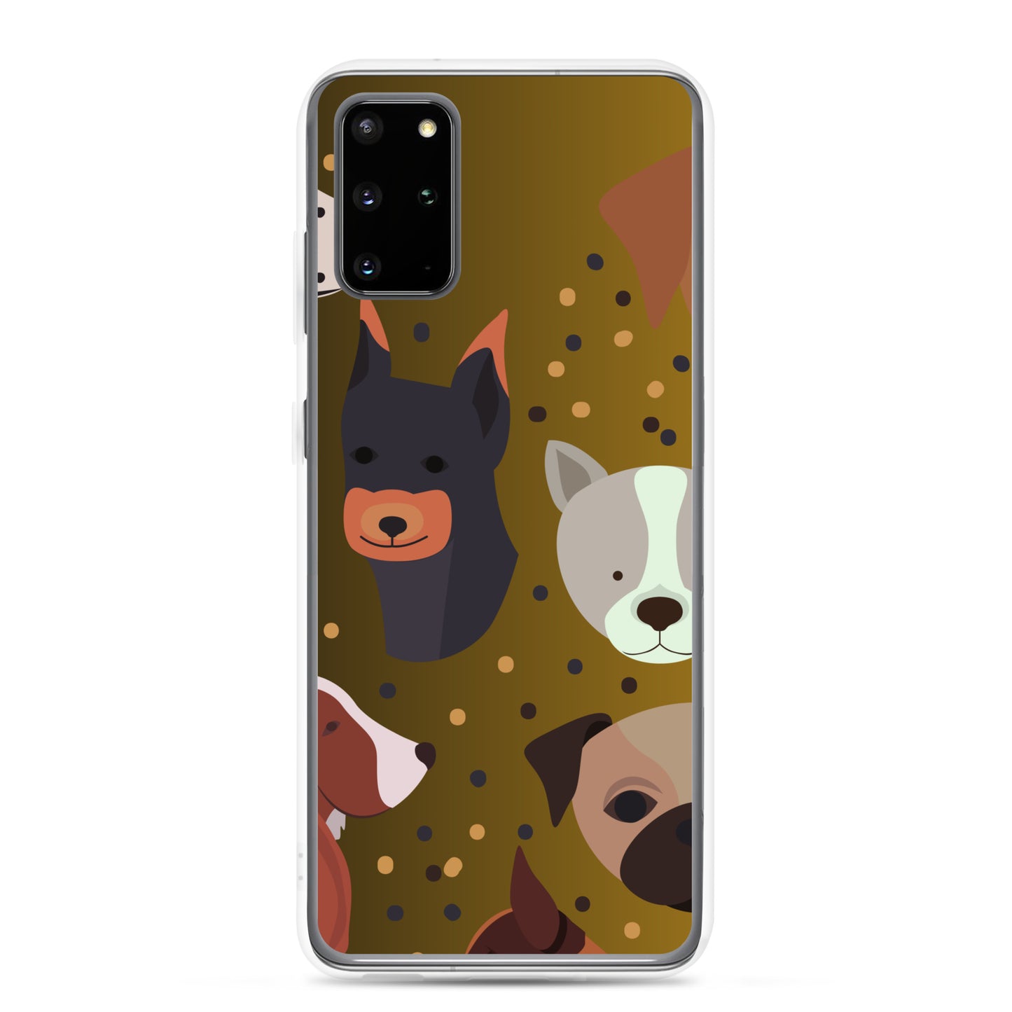 Dog Lover Clear Case for Samsung®   - #tag1# - #tag2# - 