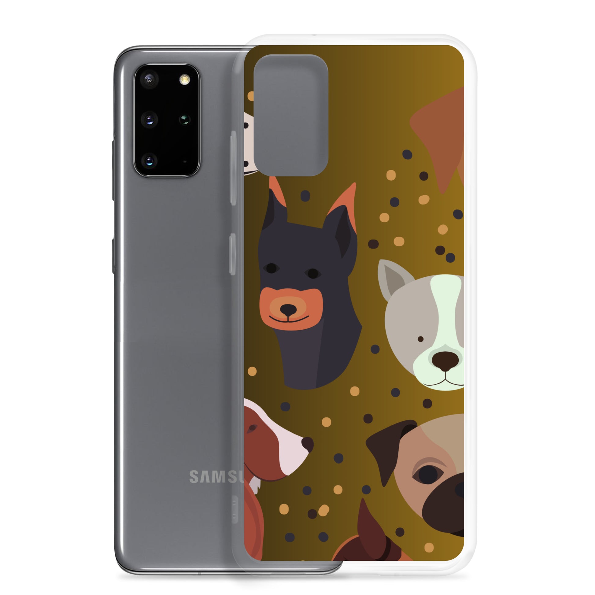 Dog Lover Clear Case for Samsung®   - #tag1# - #tag2# - 