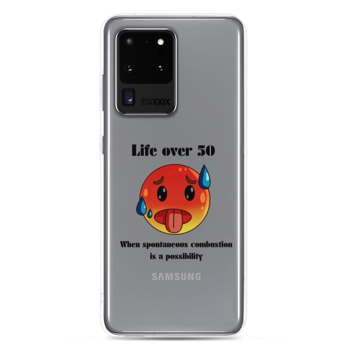 Life Over 50 | Clear Case for Samsung®   - #tag1# - #tag2# - 