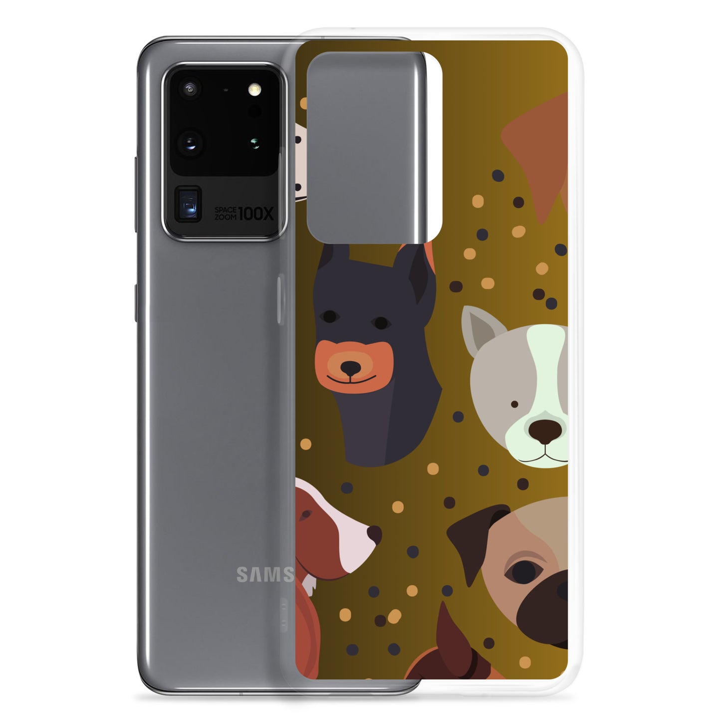 Dog Lover Clear Case for Samsung®   - #tag1# - #tag2# - 
