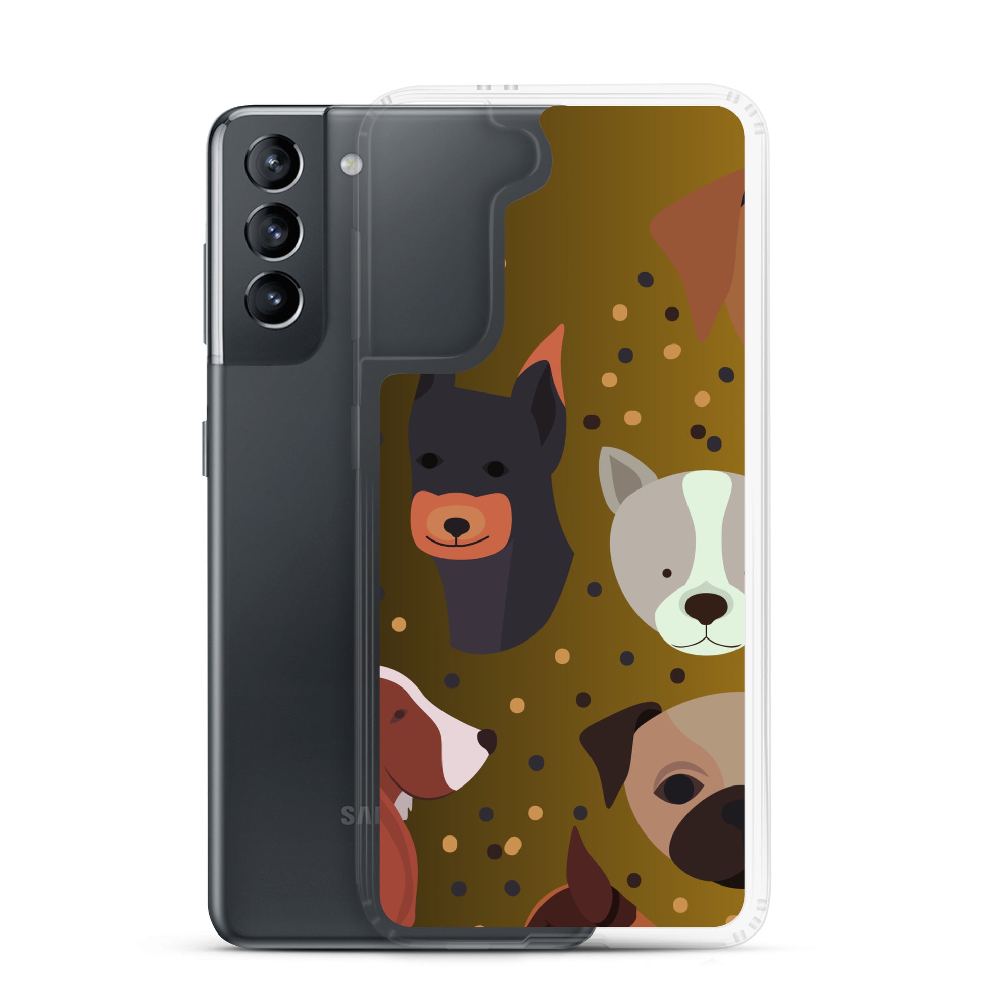 Dog Lover Clear Case for Samsung®   - #tag1# - #tag2# - 