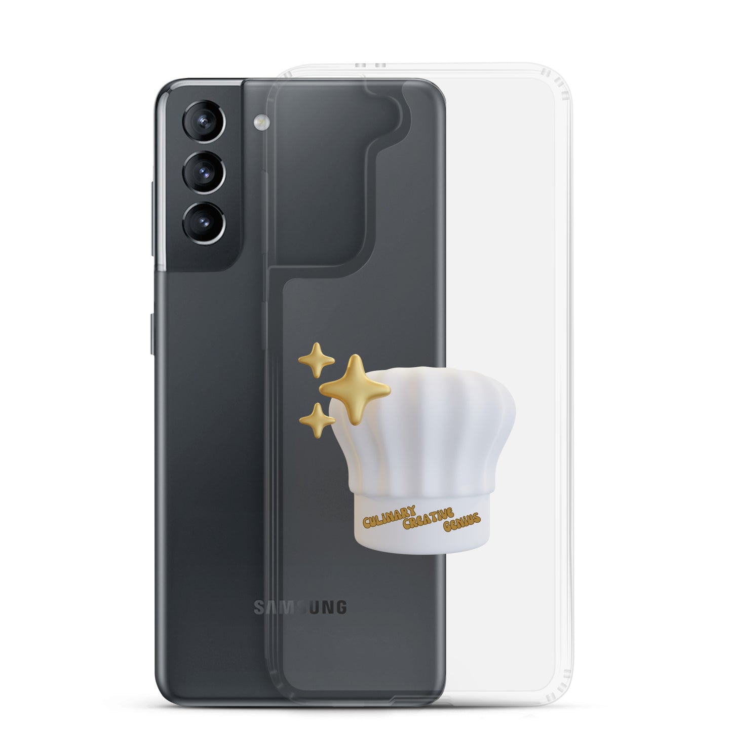 Culinary Creative Genius | Clear Case For Samsung®   - #tag1# - #tag2# - 