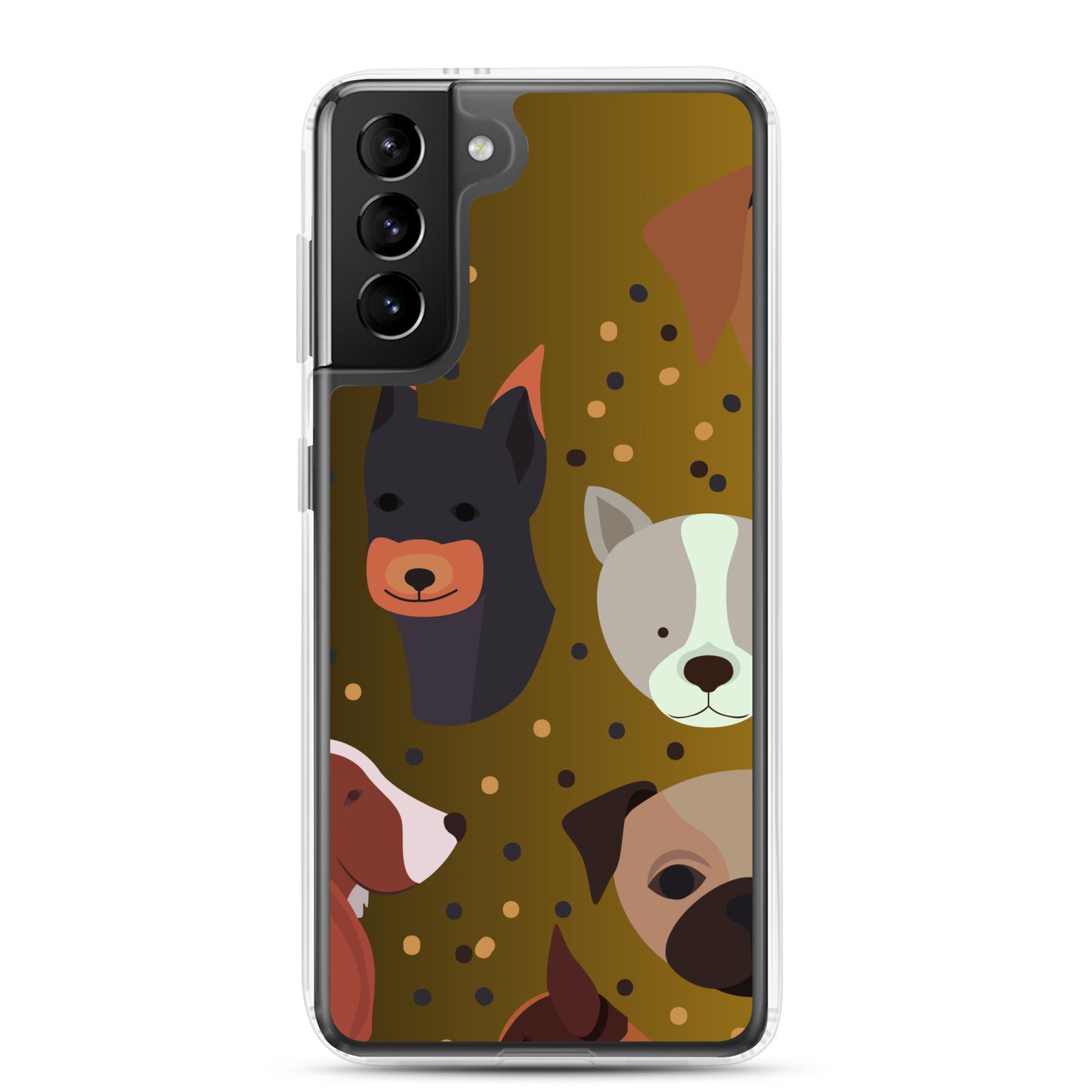 Dog Lover Clear Case for Samsung®   - #tag1# - #tag2# - 