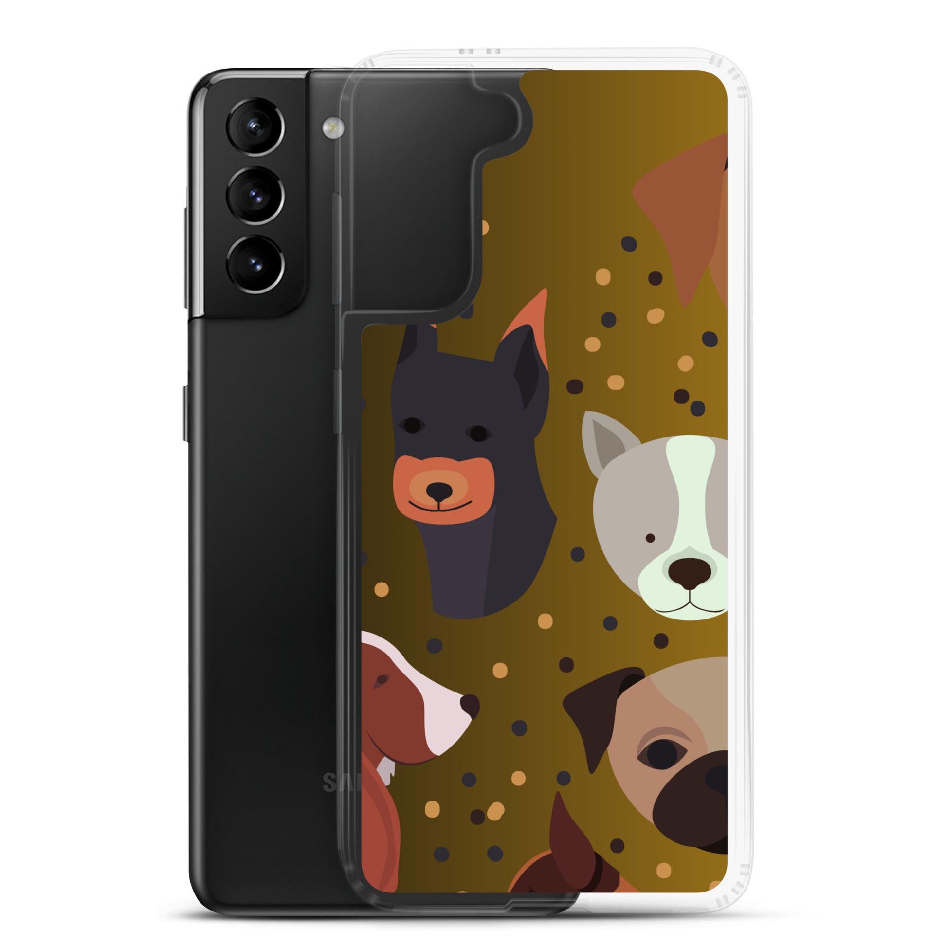 Dog Lover Clear Case for Samsung®   - #tag1# - #tag2# - 