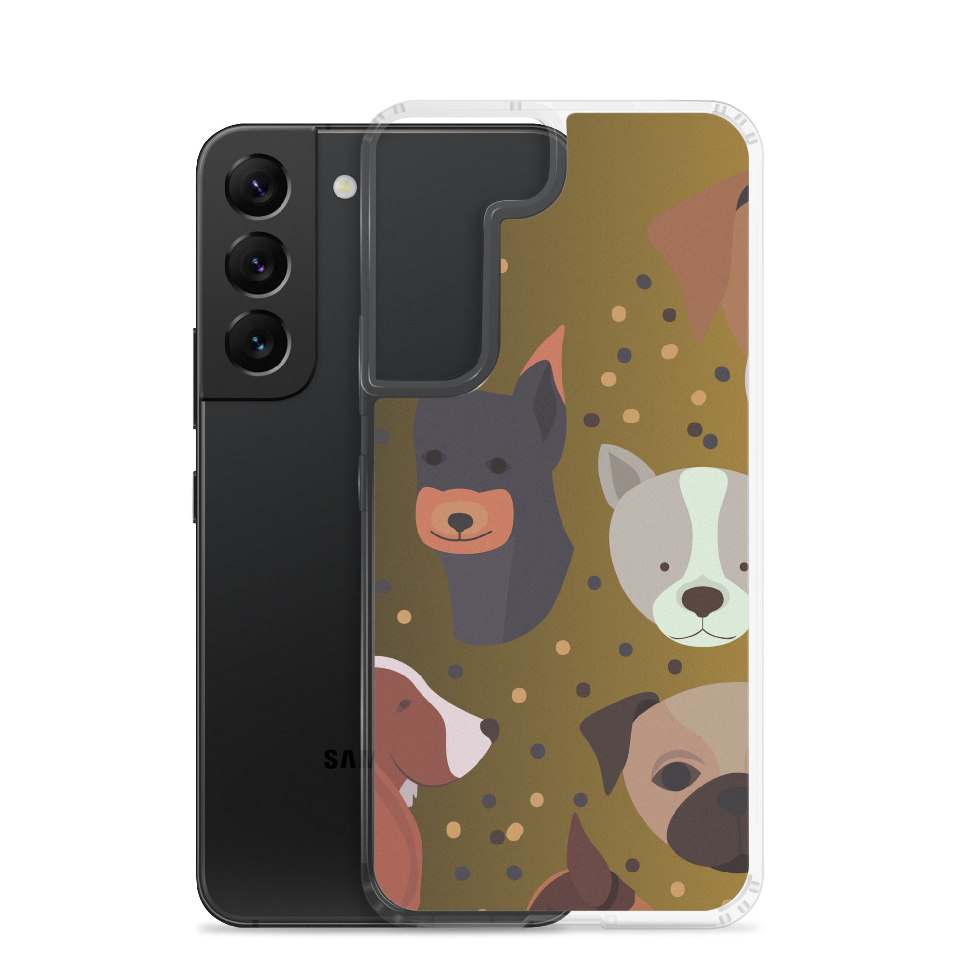 Dog Lover Clear Case for Samsung®   - #tag1# - #tag2# - 