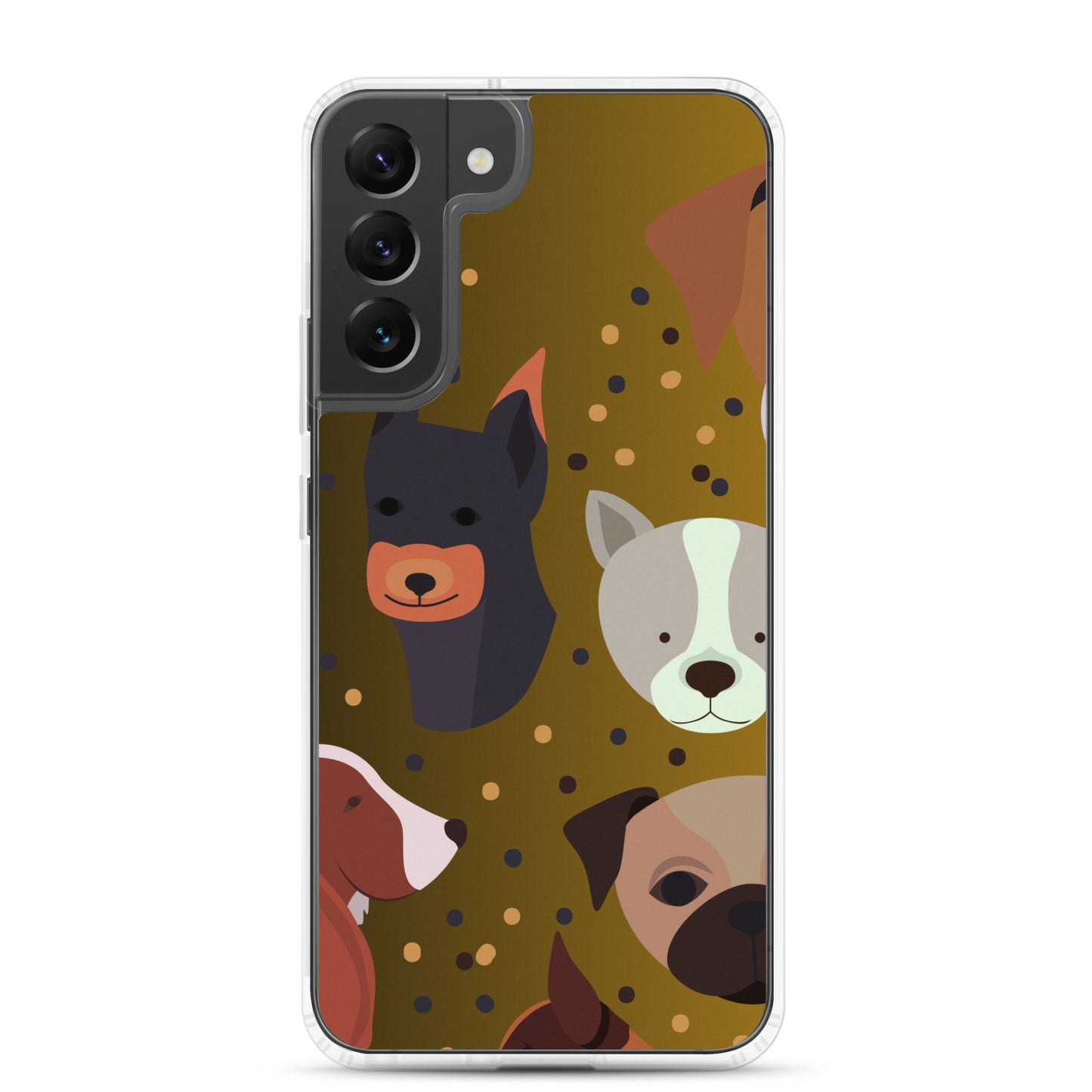 Dog Lover Clear Case for Samsung®   - #tag1# - #tag2# - 