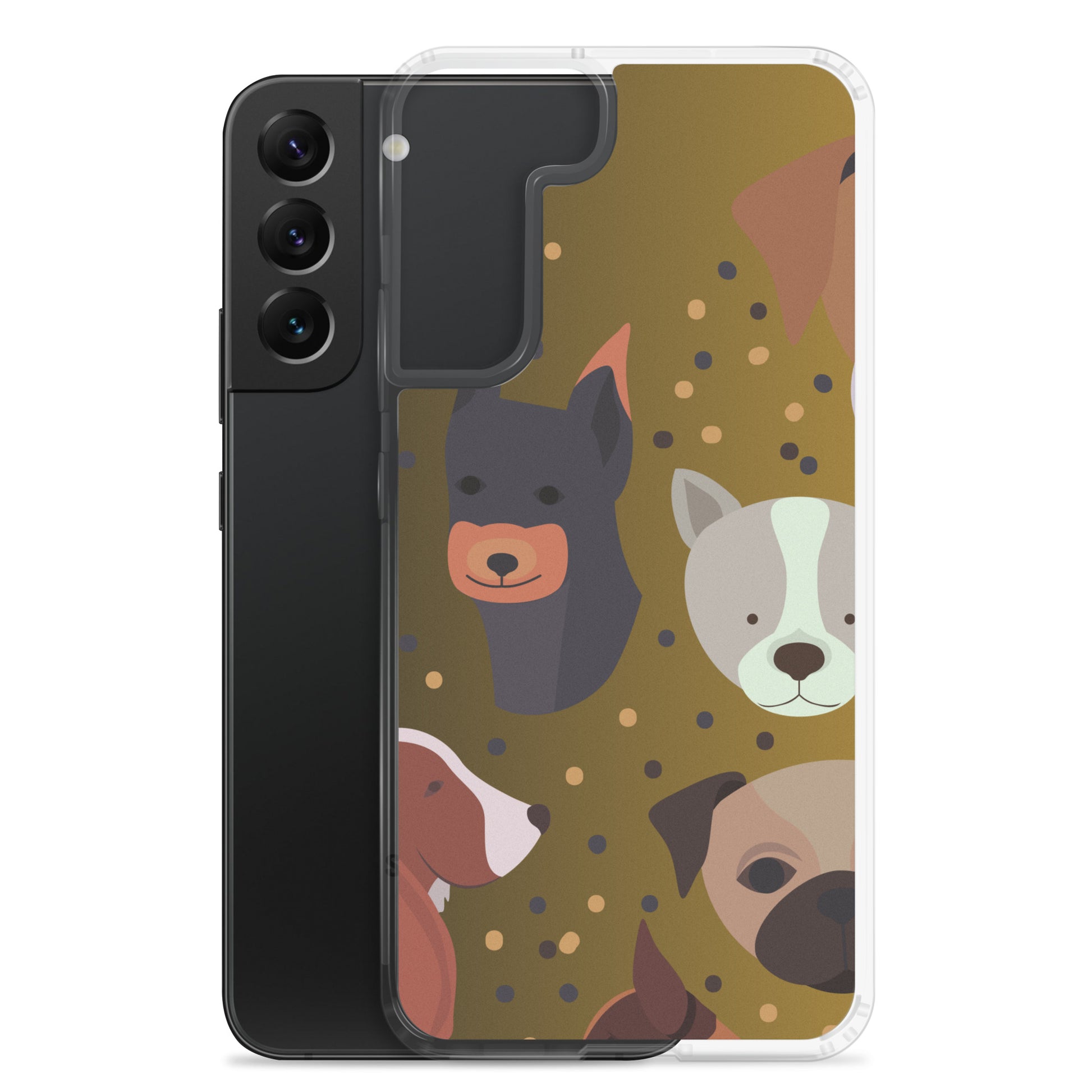 Dog Lover Clear Case for Samsung®   - #tag1# - #tag2# - 