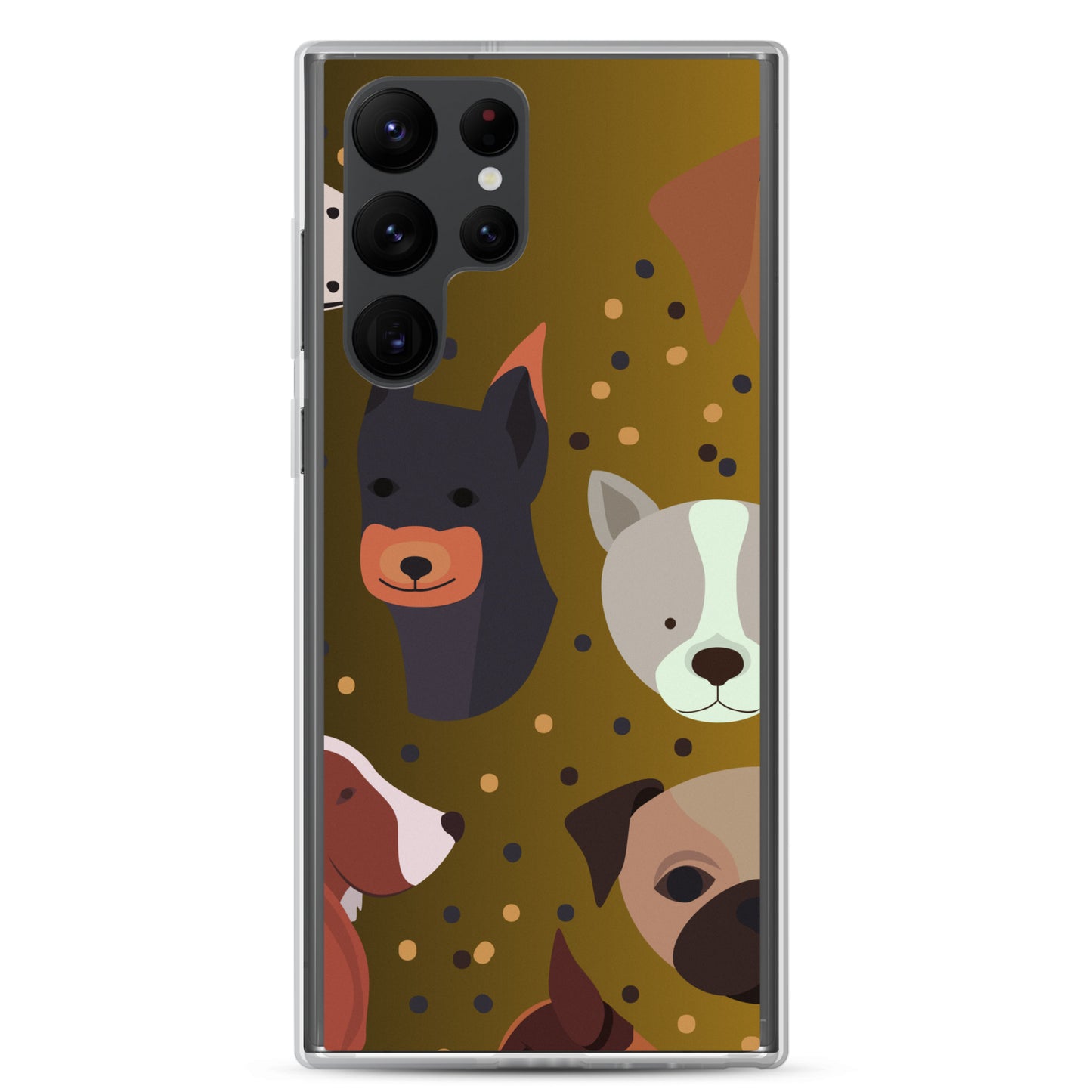 Dog Lover Clear Case for Samsung®   - #tag1# - #tag2# - 