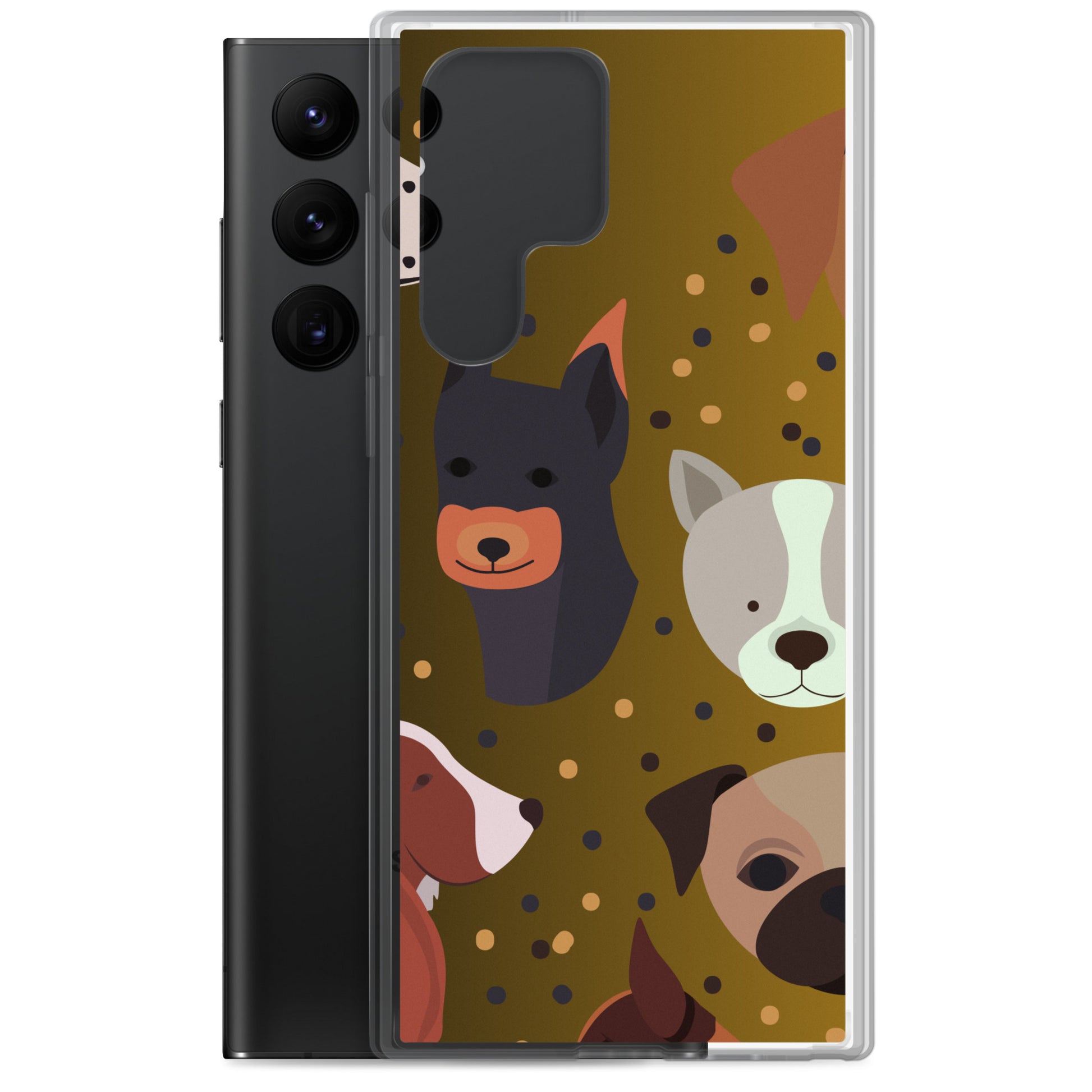 Dog Lover Clear Case for Samsung®   - #tag1# - #tag2# - 