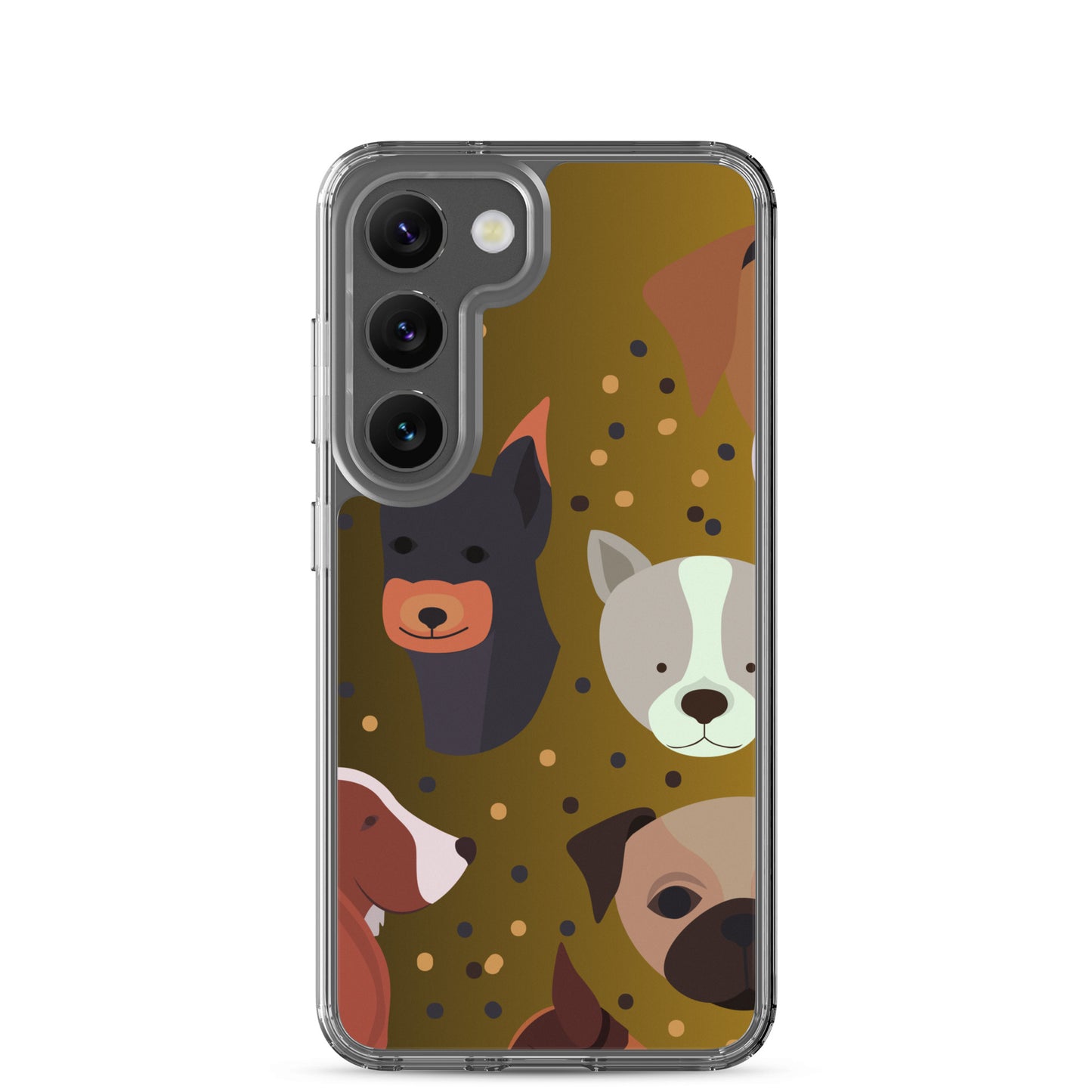 Dog Lover Clear Case for Samsung®   - #tag1# - #tag2# - 