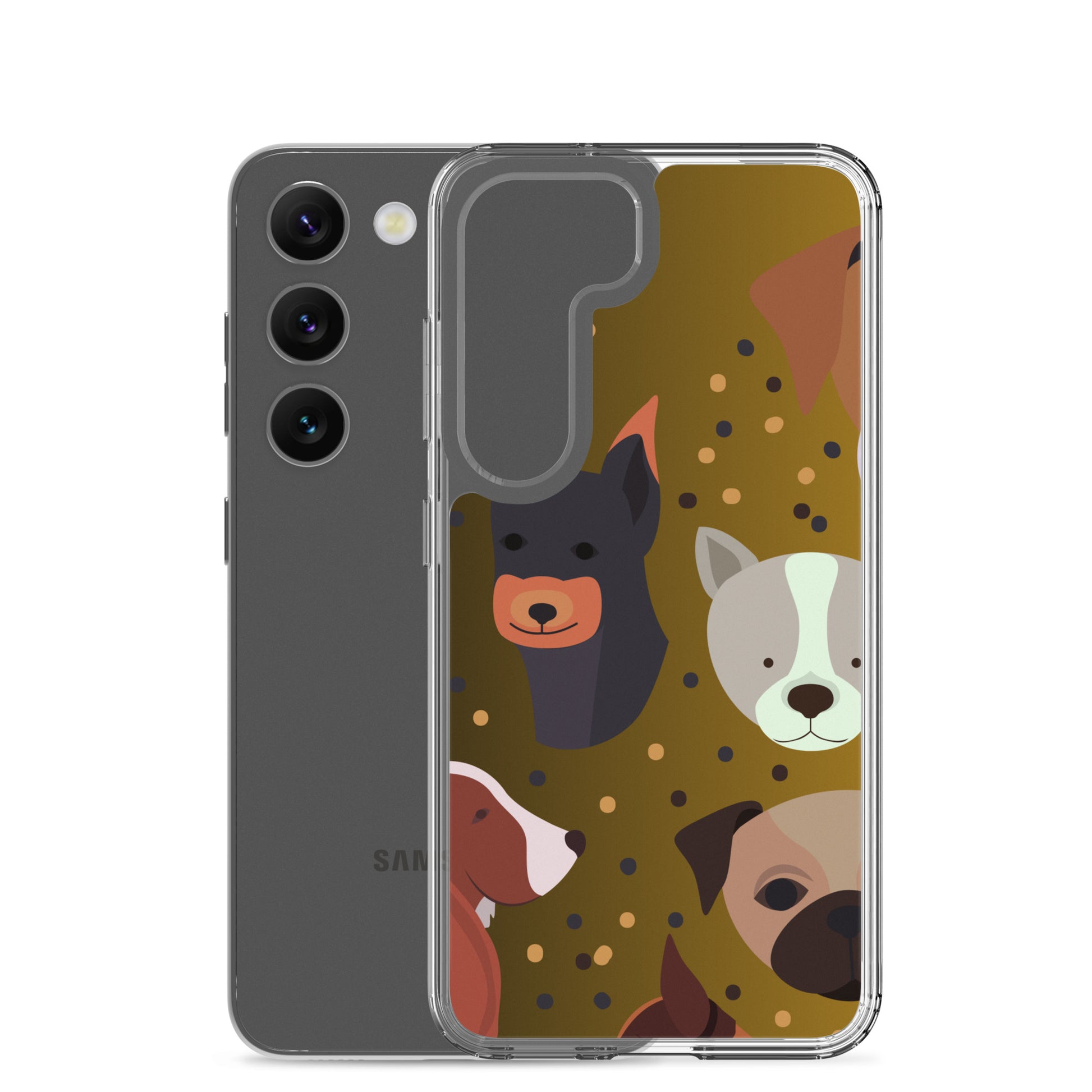 Dog Lover Clear Case for Samsung®   - #tag1# - #tag2# - 