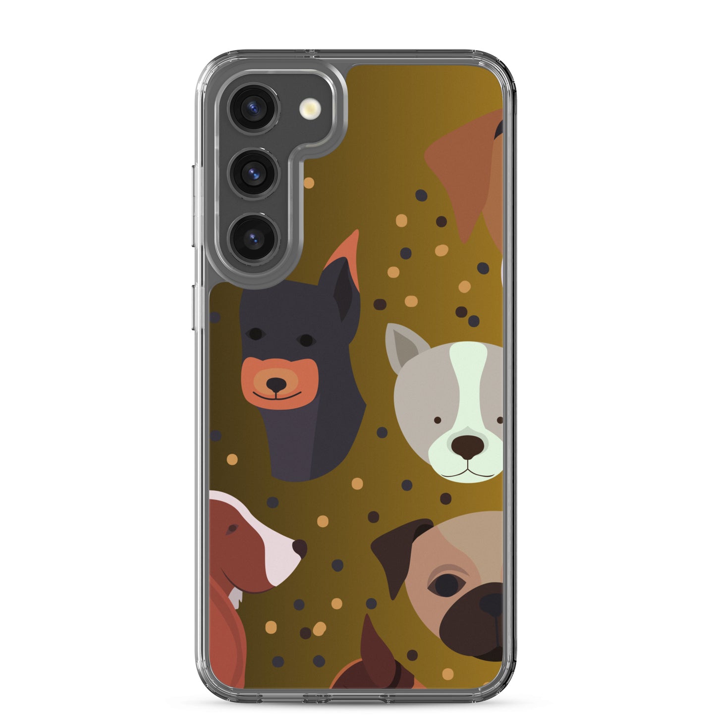Dog Lover Clear Case for Samsung®   - #tag1# - #tag2# - 
