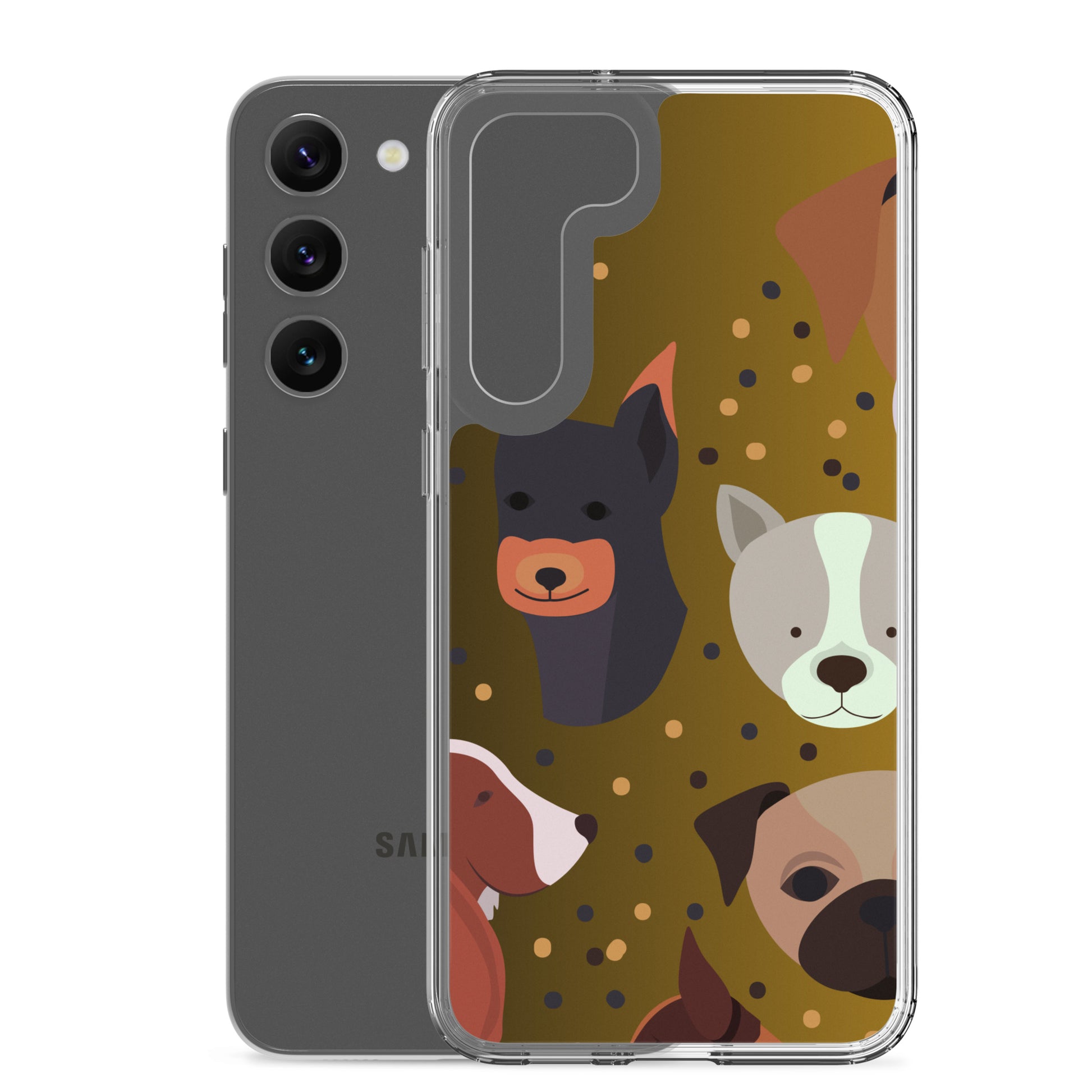 Dog Lover Clear Case for Samsung®   - #tag1# - #tag2# - 