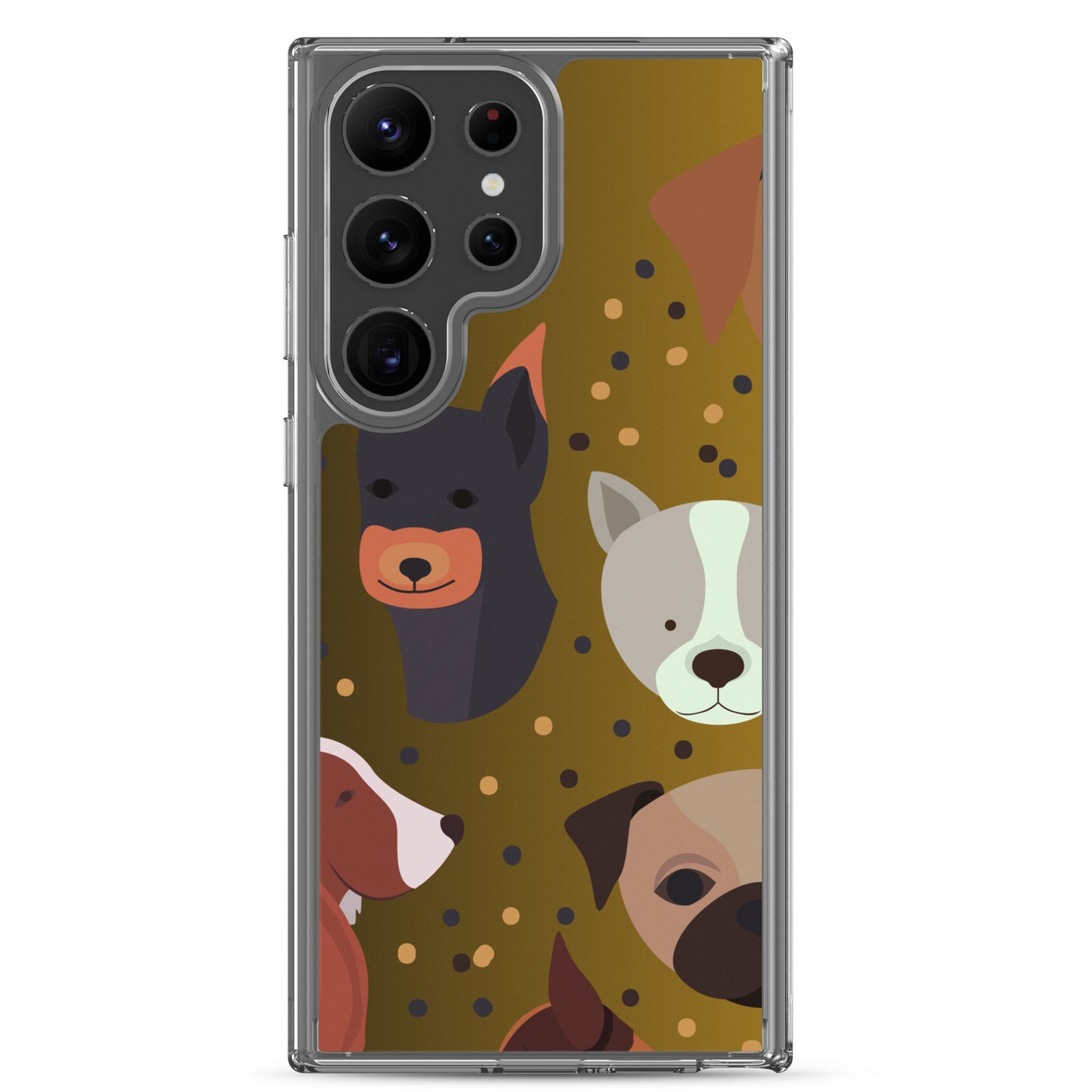 Dog Lover Clear Case for Samsung®   - #tag1# - #tag2# - 