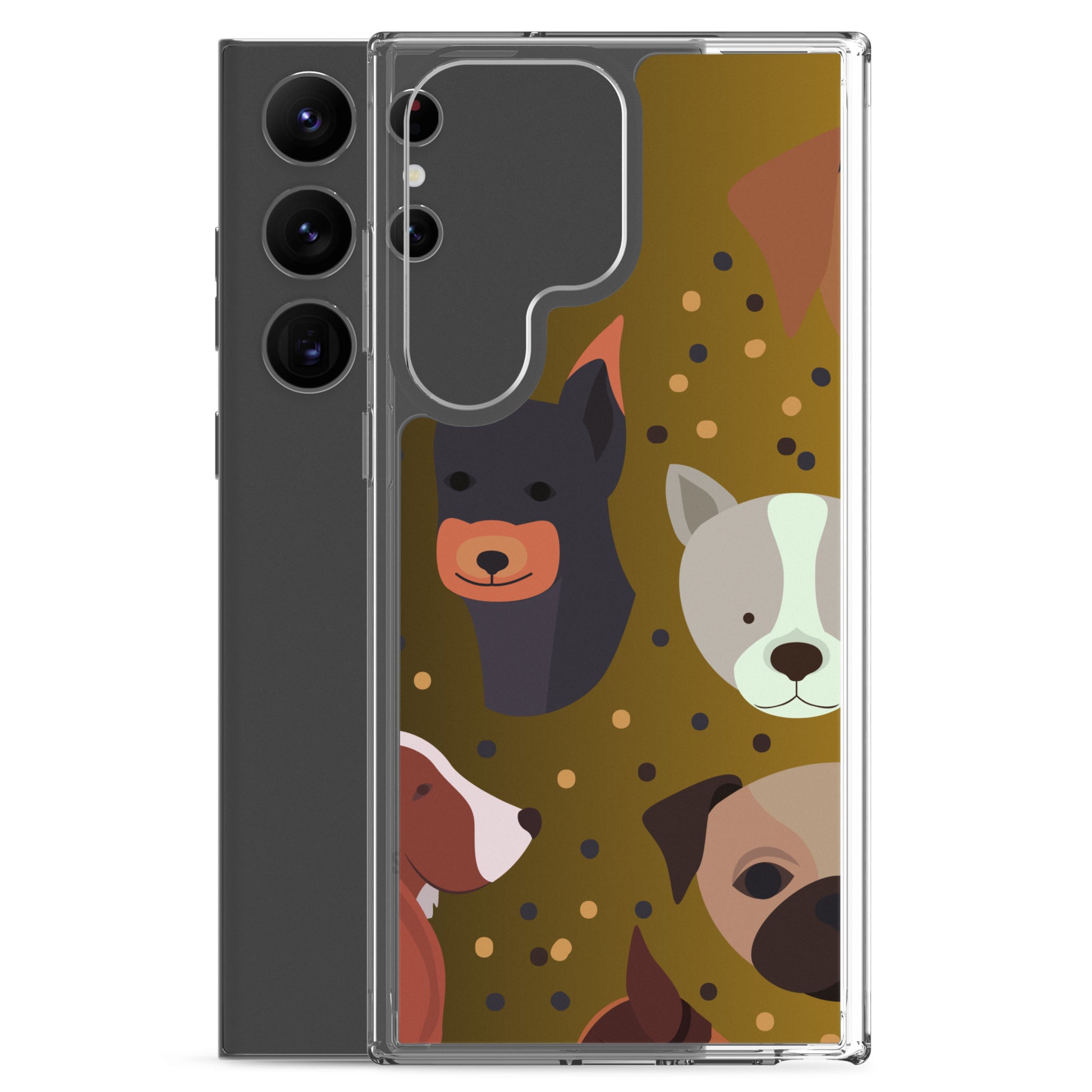 Dog Lover Clear Case for Samsung®   - #tag1# - #tag2# - 