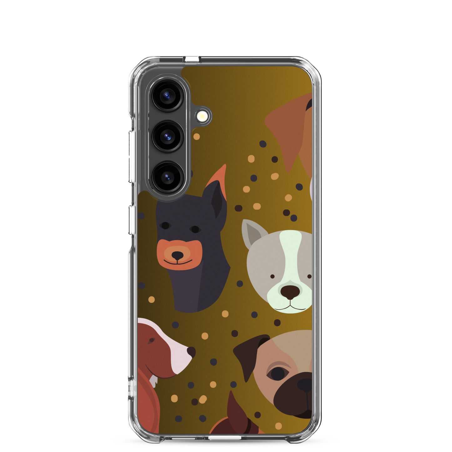 Dog Lover Clear Case for Samsung®   - #tag1# - #tag2# - 