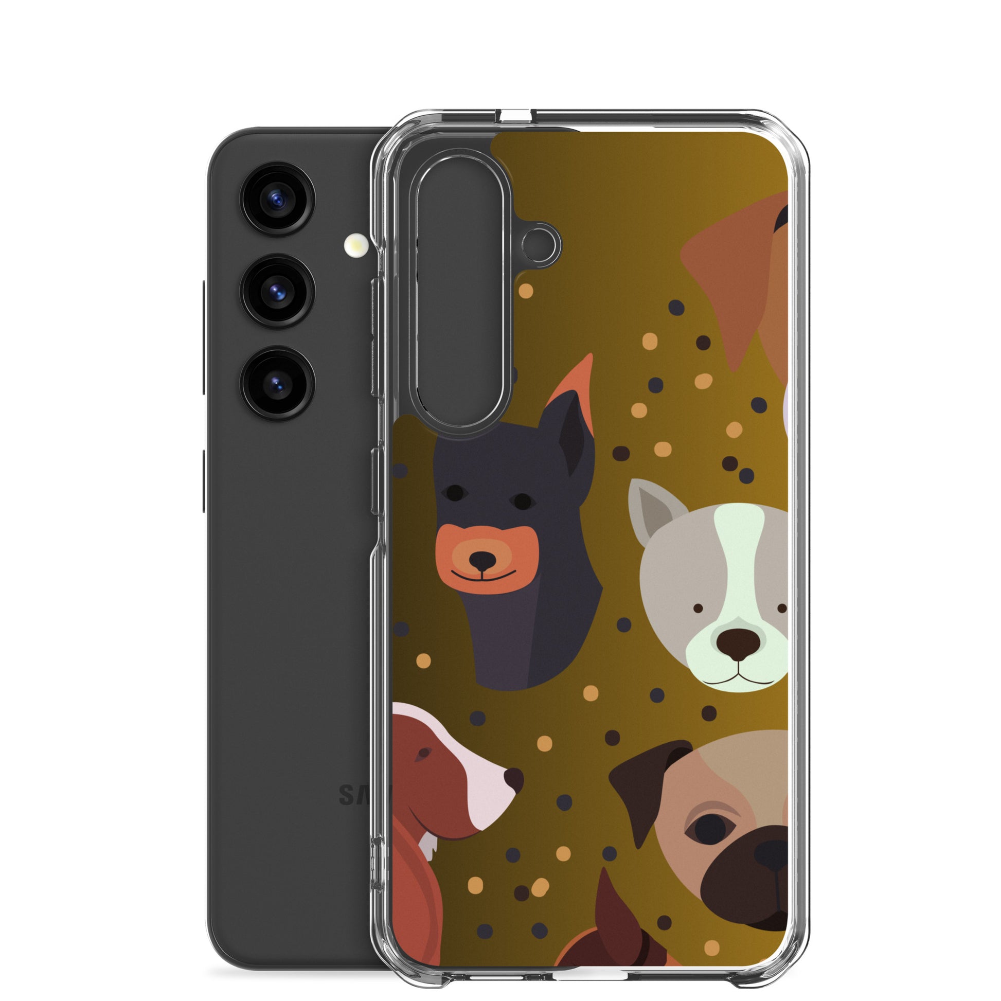 Dog Lover Clear Case for Samsung®   - #tag1# - #tag2# - 