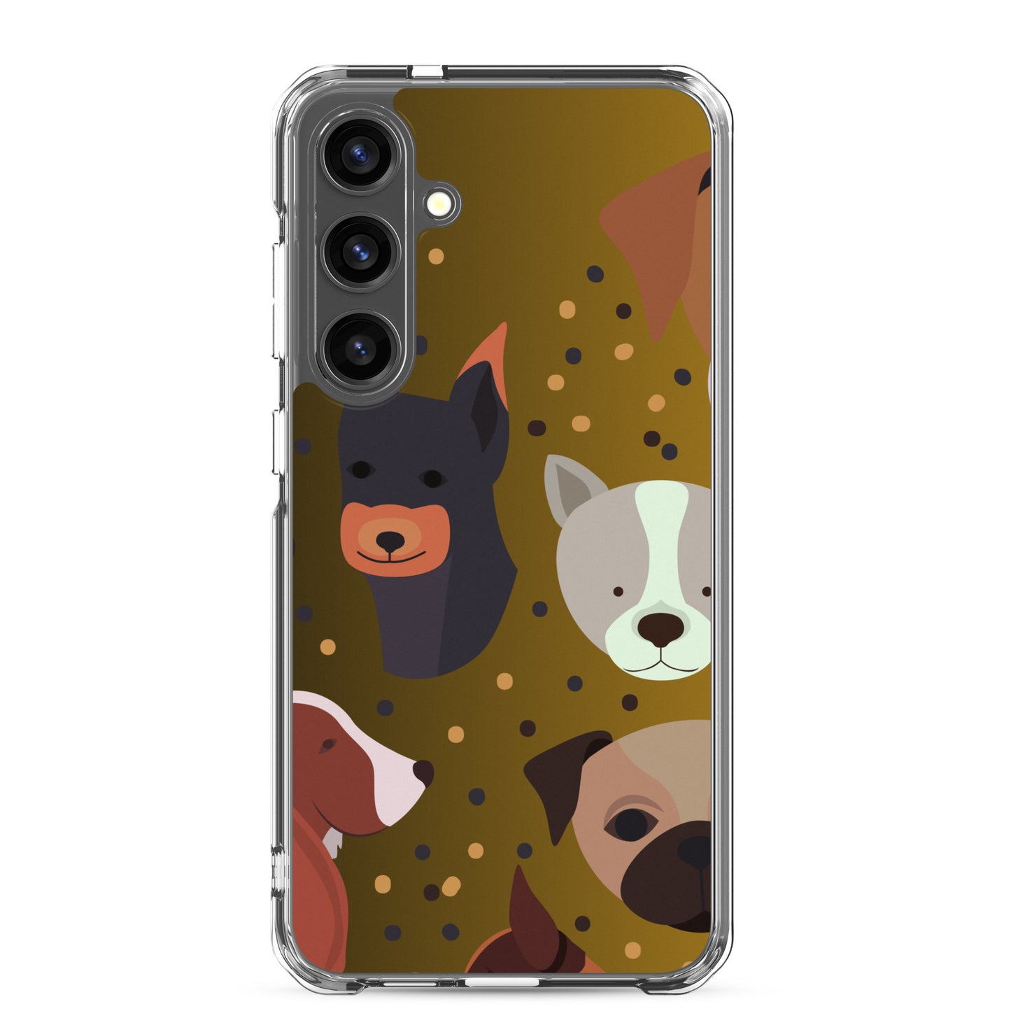 Dog Lover Clear Case for Samsung®   - #tag1# - #tag2# - 